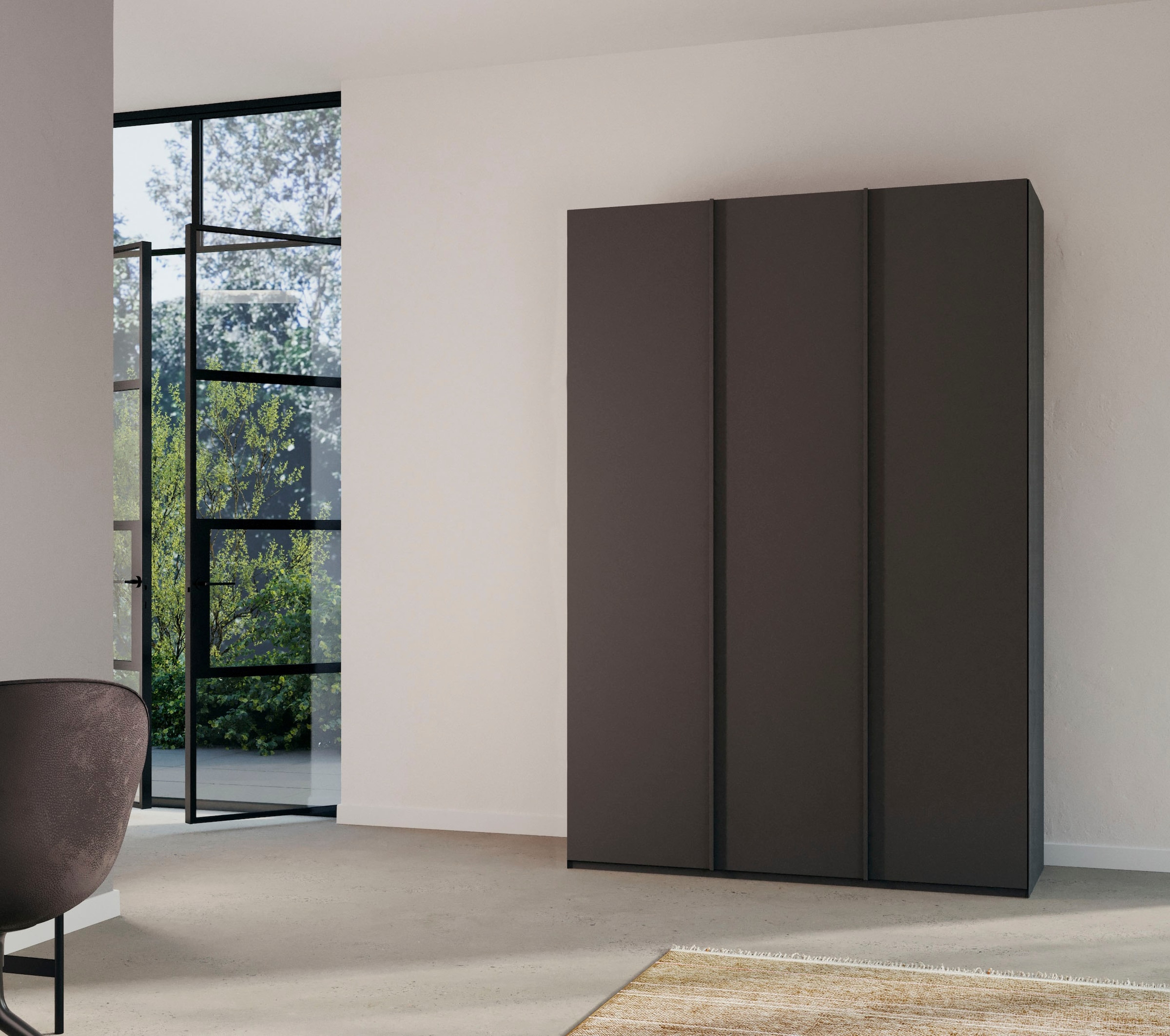 rauch Drehtürenschrank »Skat Meridian«, inkl. Innenspiegel und 4 Innenschubladen