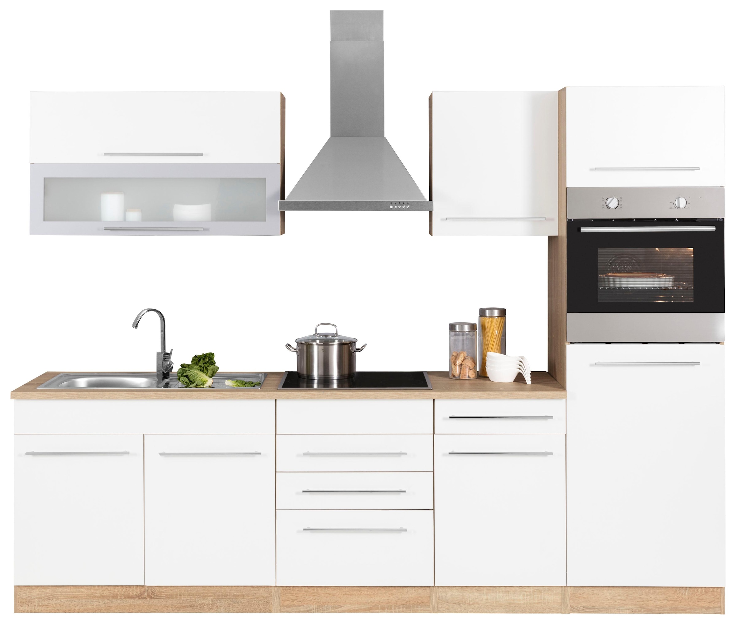 KOCHSTATION Küchenzeile »KS-Eton«, ohne E-Geräte, Breite 270 cm günstig online kaufen