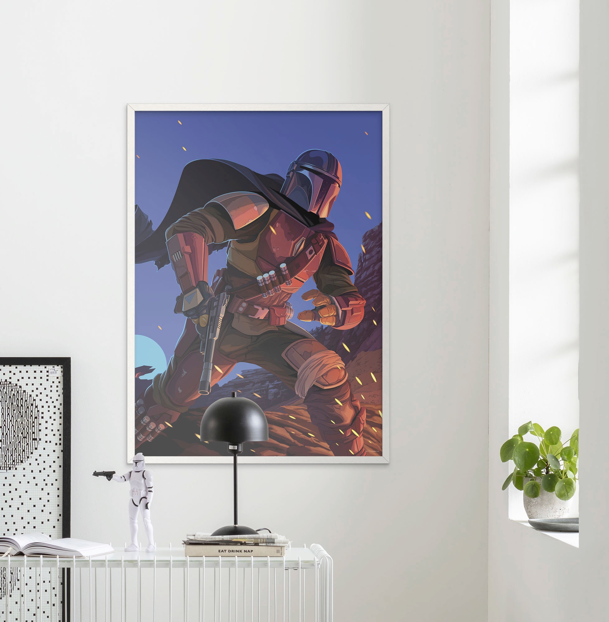 Komar Bild »Mandalorian Ambush«, Disney-Star Wars, (1 St.), Wandbild zur De günstig online kaufen