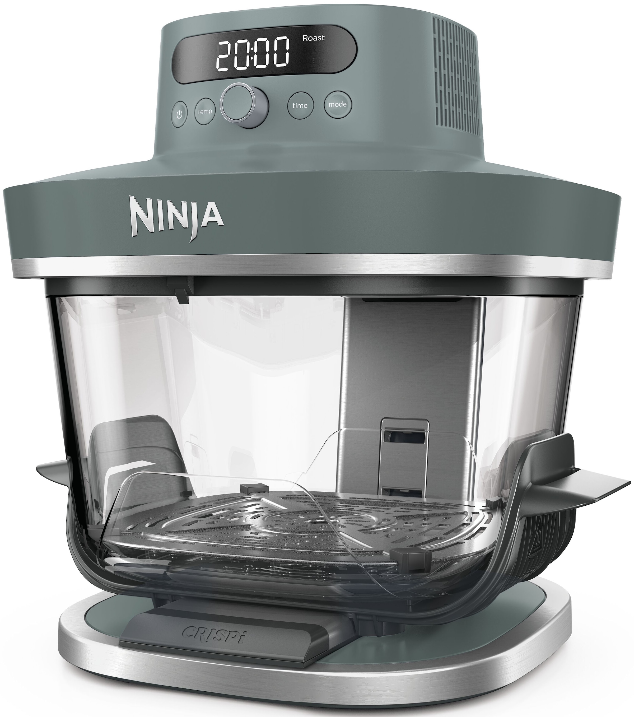 NINJA Heißluftfritteuse »CRISPi PRO 7-in-1 Glas-Air-Fryer - Beige AS101EULG« 2050 W 7 Kochfunktionen, Vorbereitung, Zubereitung + Aufbewahrung von Speisen