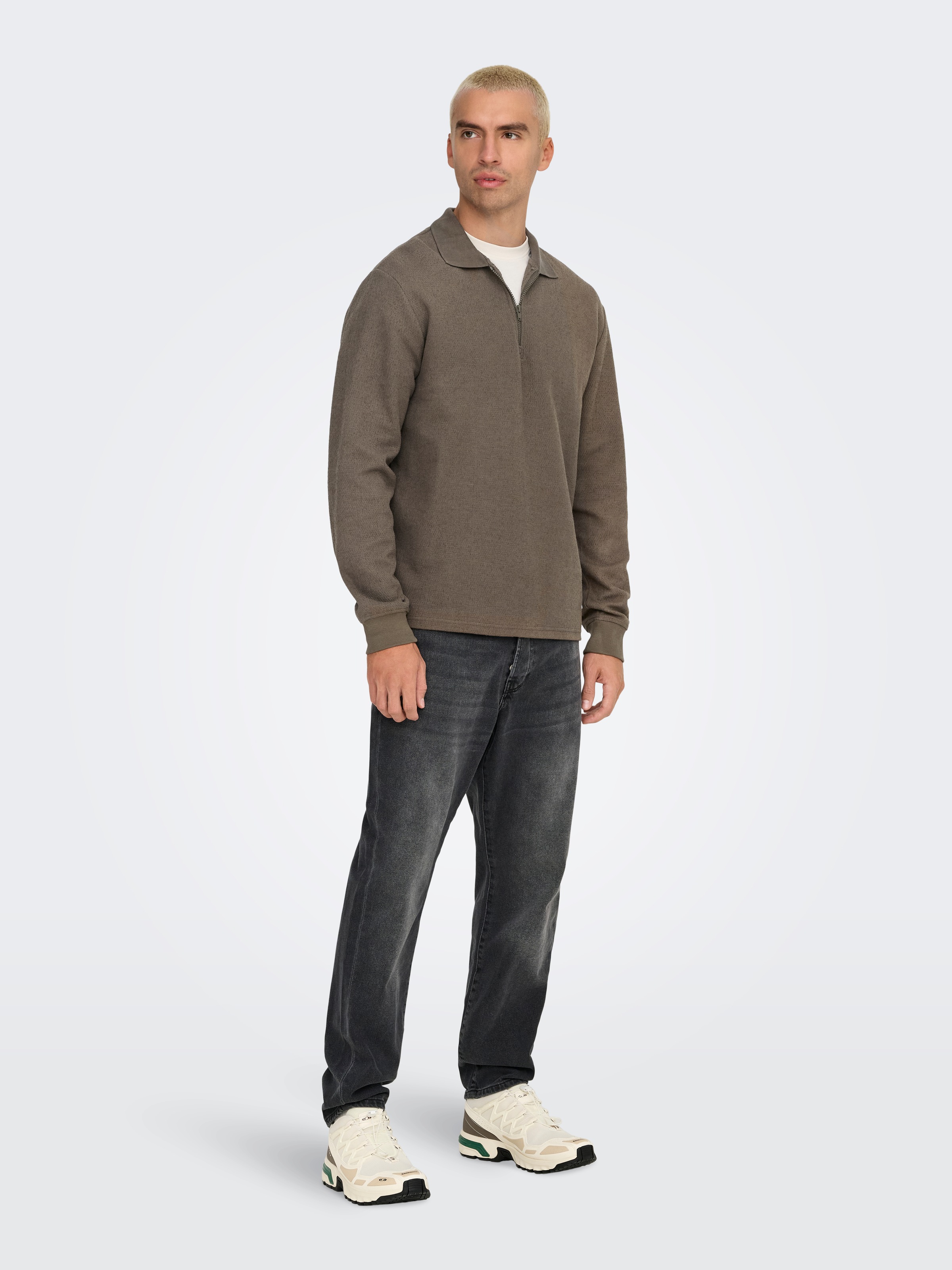 ONLY & SONS Poloshirt »ONSTREVOR REG LS POLO«