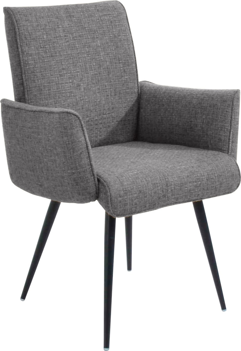 K+W Komfort & Wohnen Armlehnstuhl »Giacomo I« () 1 Stk.4- Fuß-Armlehnenstuh günstig online kaufen