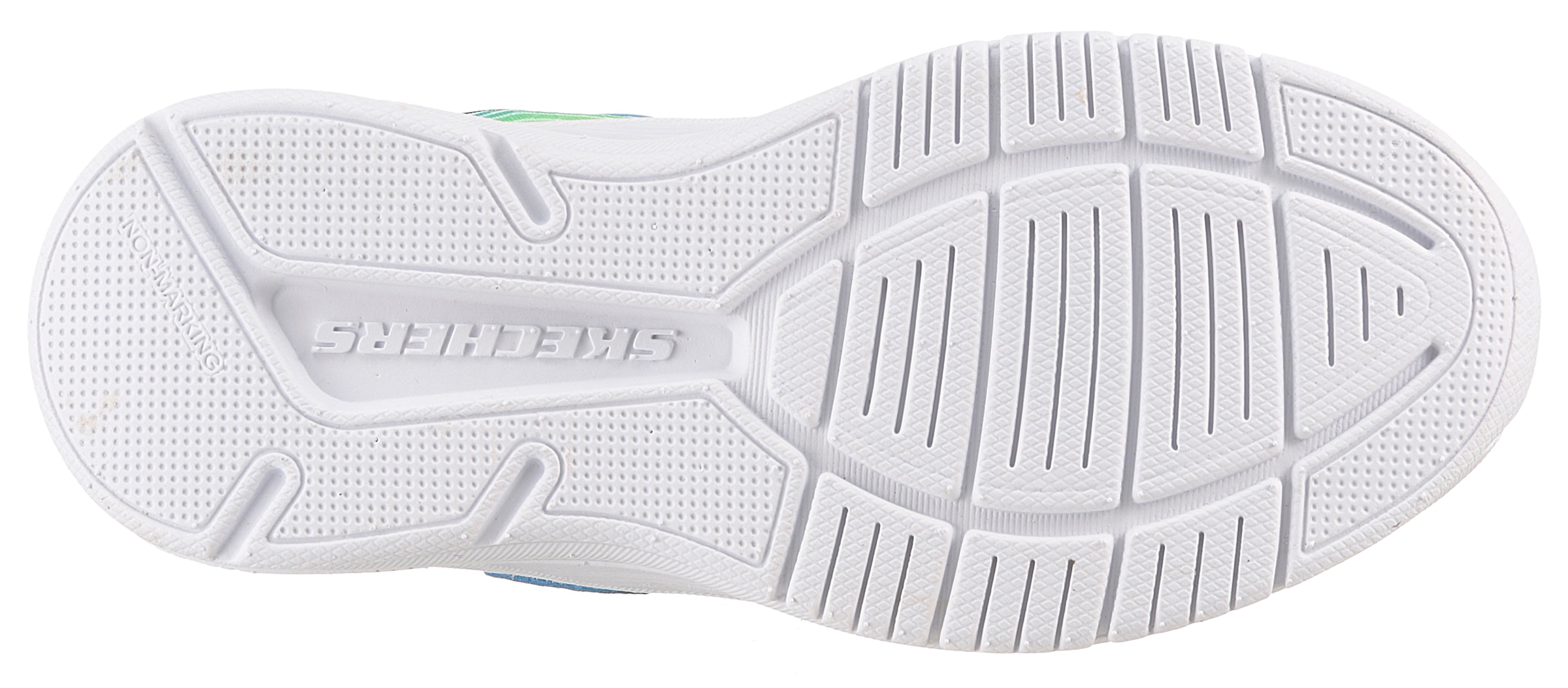 Skechers Kids Sneaker »MICROSPEC ADVANCE«, Freizeitschuh mit Klettverschluss, Größenschablone zum Download