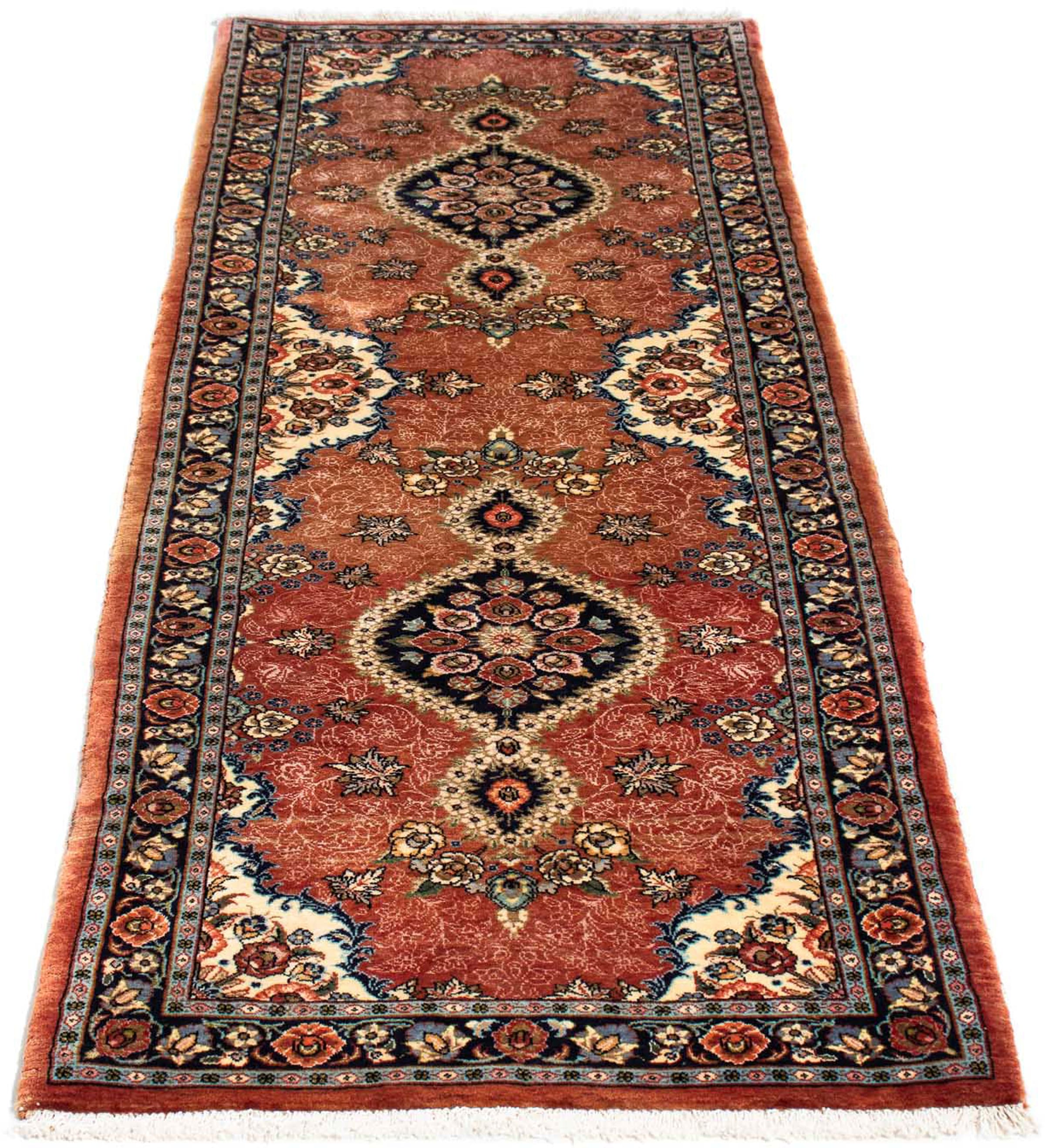 morgenland Orientteppich »Perser - Ghom - 192 x 67 cm - rost«, rechteckig, günstig online kaufen