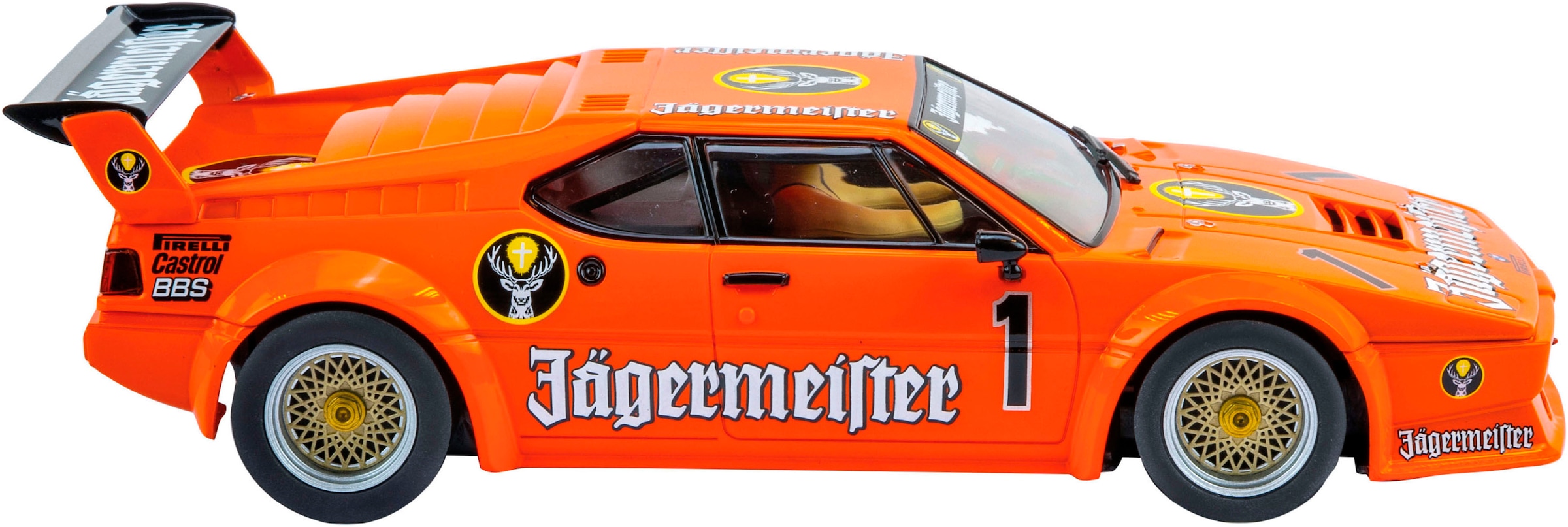 Carrera® Rennbahn-Auto »BMW M1 Procar "Jägermeister Racing Team, No.1"«, Maßstab 1:32; mit Lichteffekt