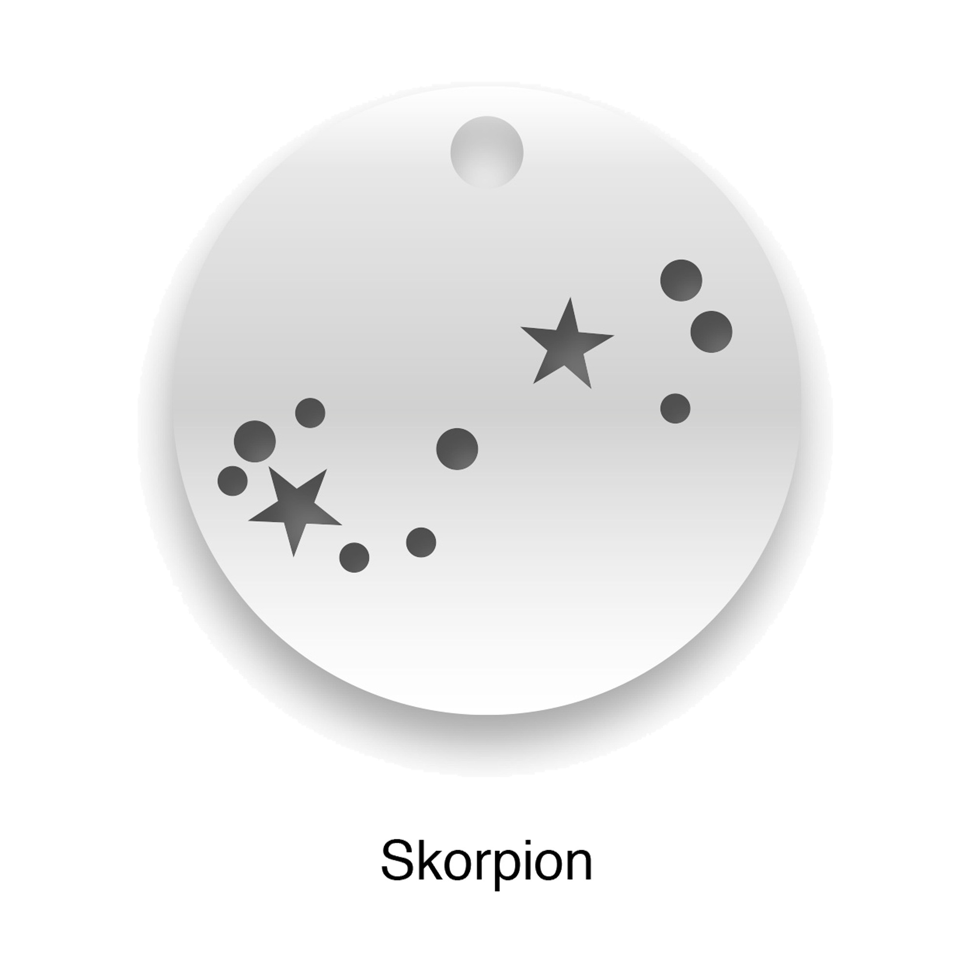 Beka&Bell Armband »925 Sterling Silber Glänzend 19cm Skorpion«