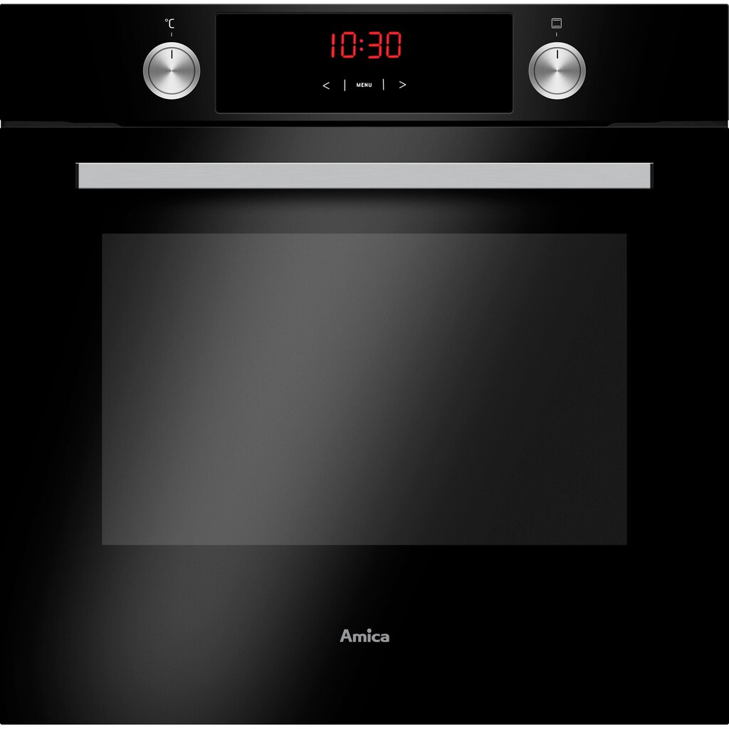 Amica Einbaubackofen »EBX 944 610 SM«, EBX 944 610 SM, mit 2-fach-Teleskopauszug, Simple Steam