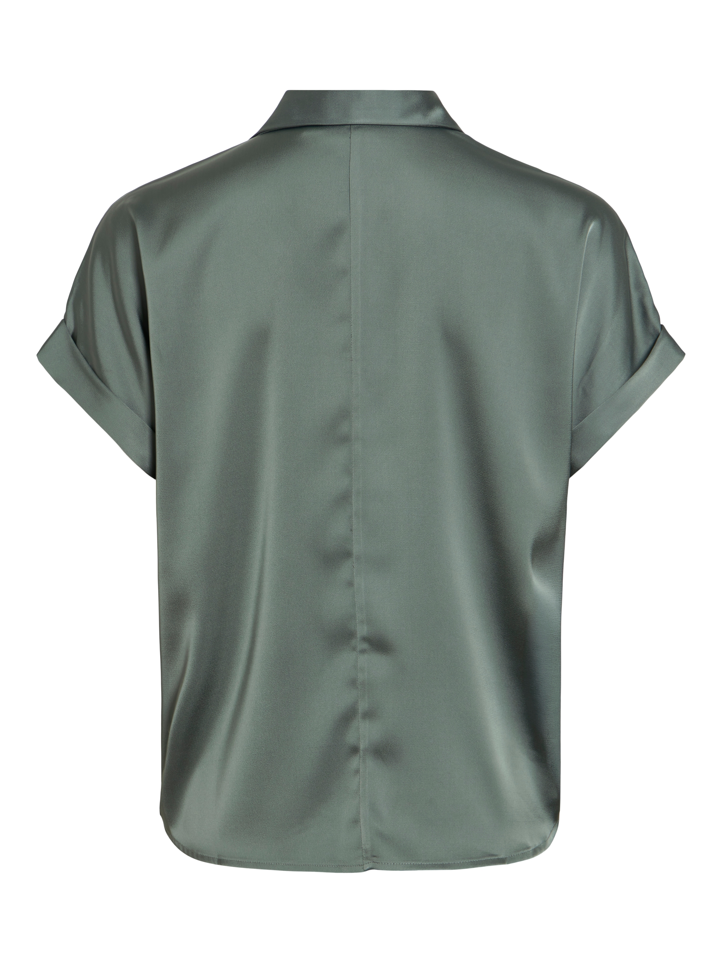Vila Kurzarmbluse »VIENNA RAVENNA S/S TOP - NOOS« Kunstfaser, regular fit