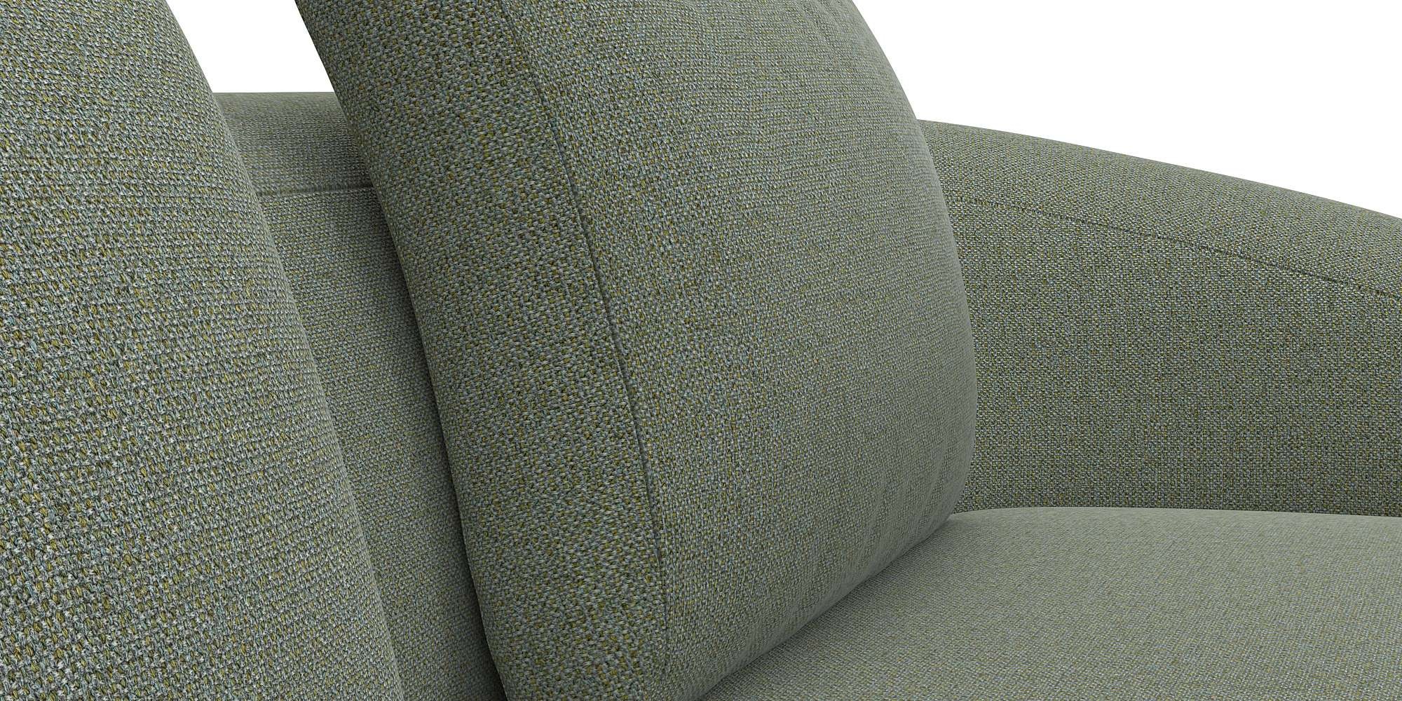 FLEXLUX Wohnlandschaft »Torino, rund, L-Form, Sofa-Ecke mit Recamiere, Longchair-Sofa«, Modernes, organisches Sofa-Design, Kaltschaum, Wellenunterfederung