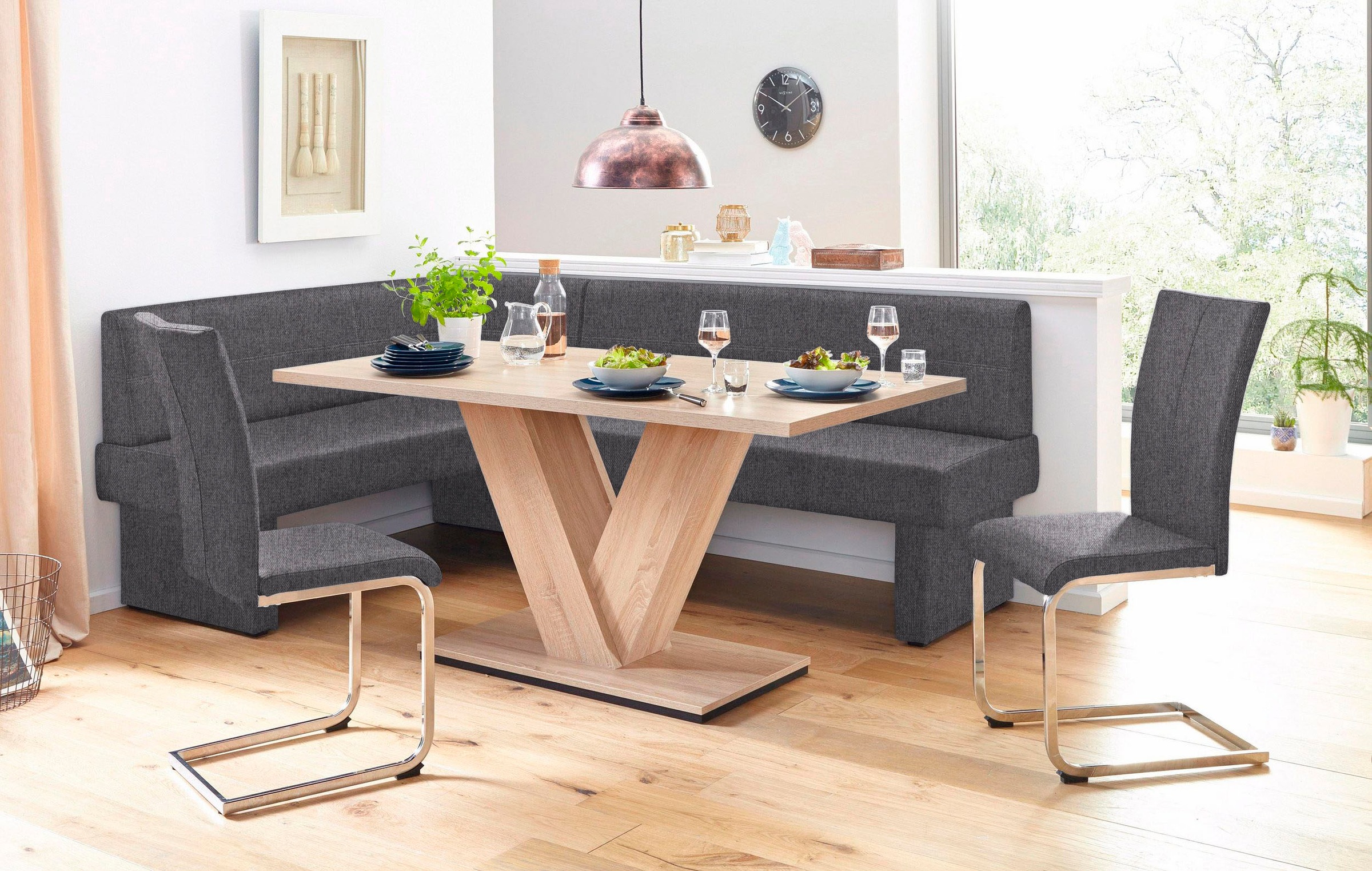 Home affaire "Nils" Sitz und Rücken gepolstert, verschiedene Qualitäten günstig online kaufen