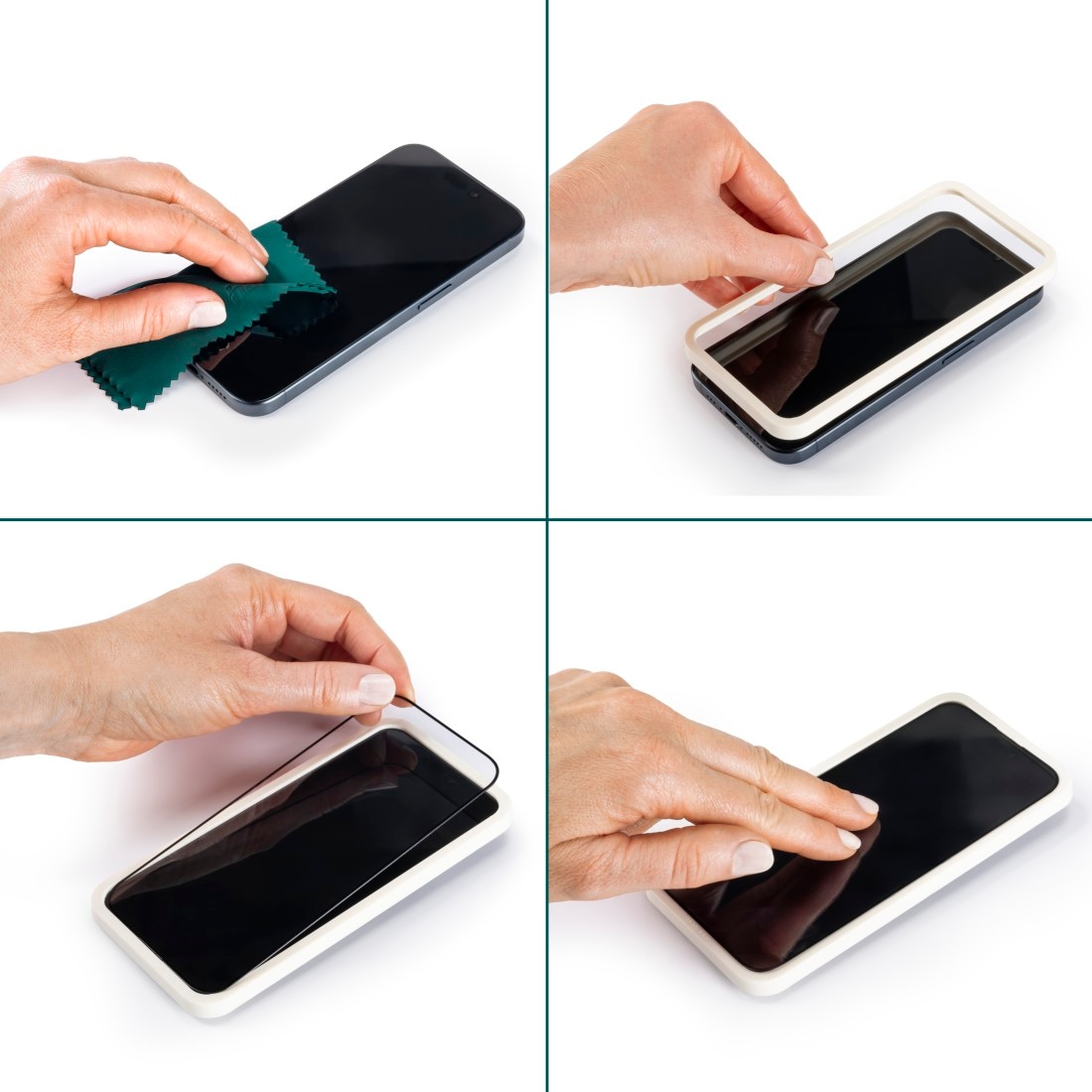 Hama Displayschutzglas »Schutzglas "Extreme Protect" f. Apple iPhone 17 Pro Max, Montagehilfe« Premium-Schutzglas mit D3O®-Technologie-Lizenz