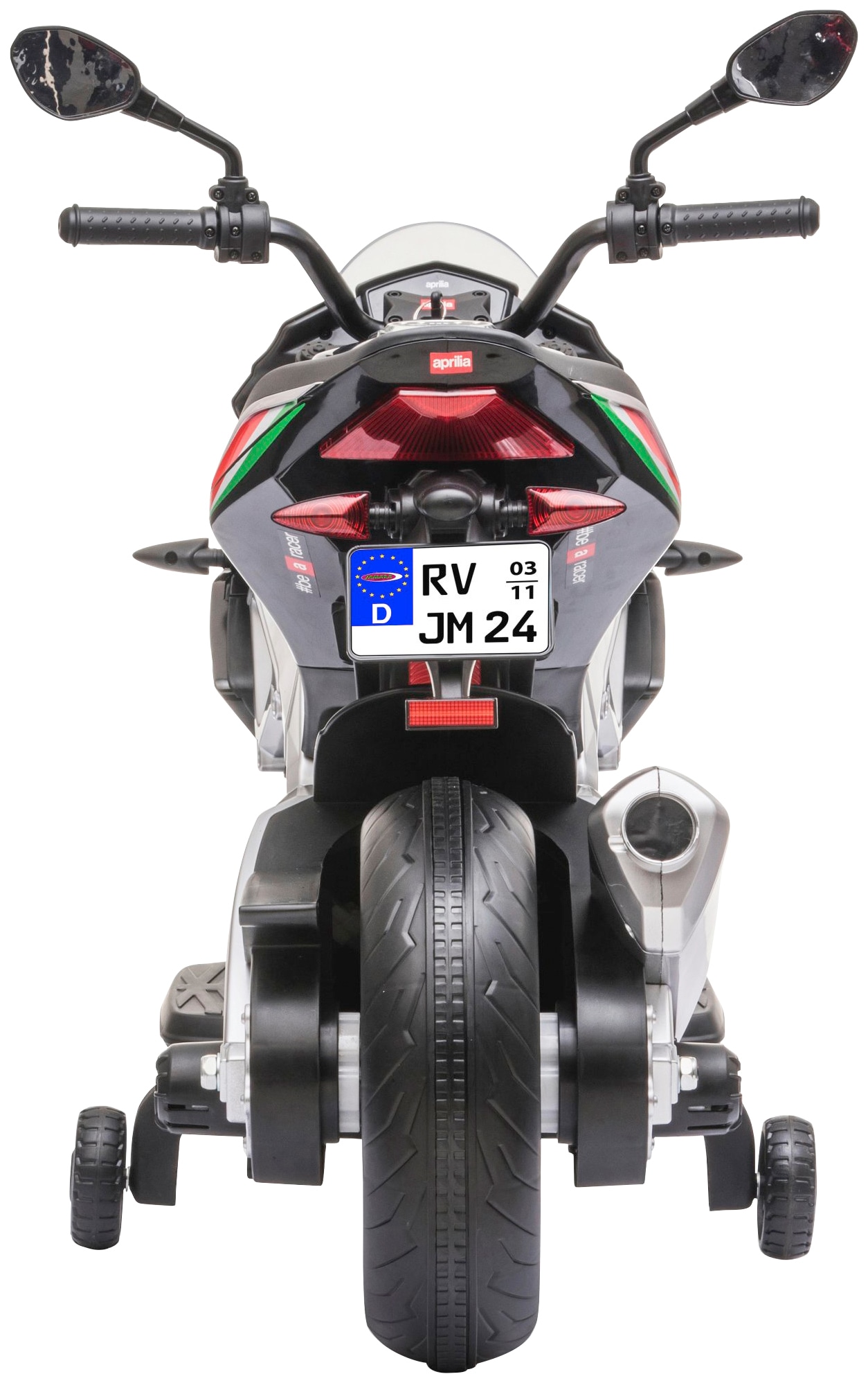 Jamara Elektro-Kindermotorrad »Ride-on Aprilia Tuono V4 1100RR«, ab 3 Jahren, bis 25 kg