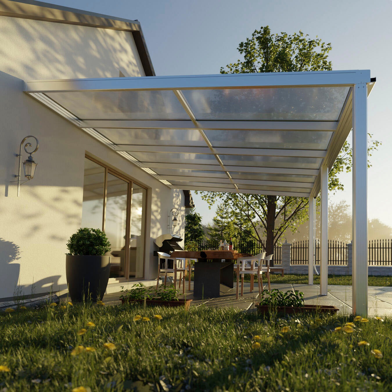 Beckmann Terrassendach »Exklusiv Gr. 11«