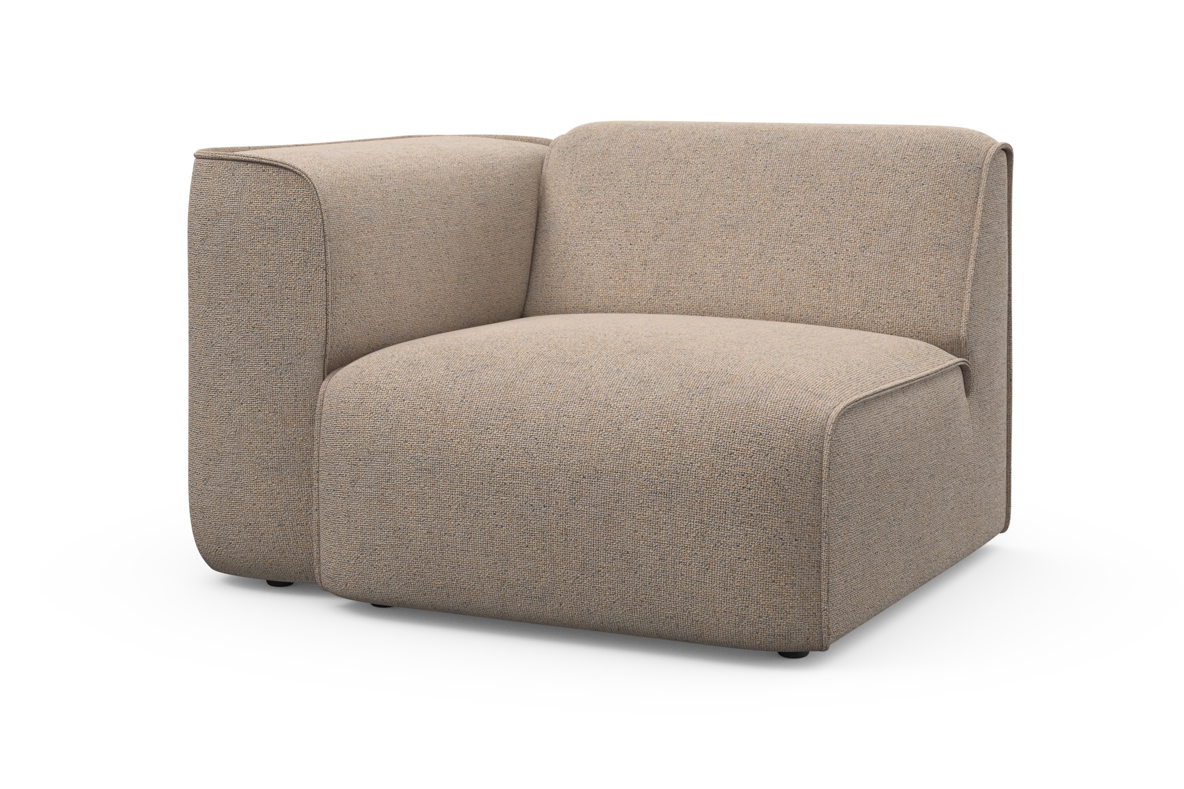 RAUM.ID Sessel »Merid Sofa-Eckelement, Maße B/T/H: 109/97/46 cm«, als Modul günstig online kaufen