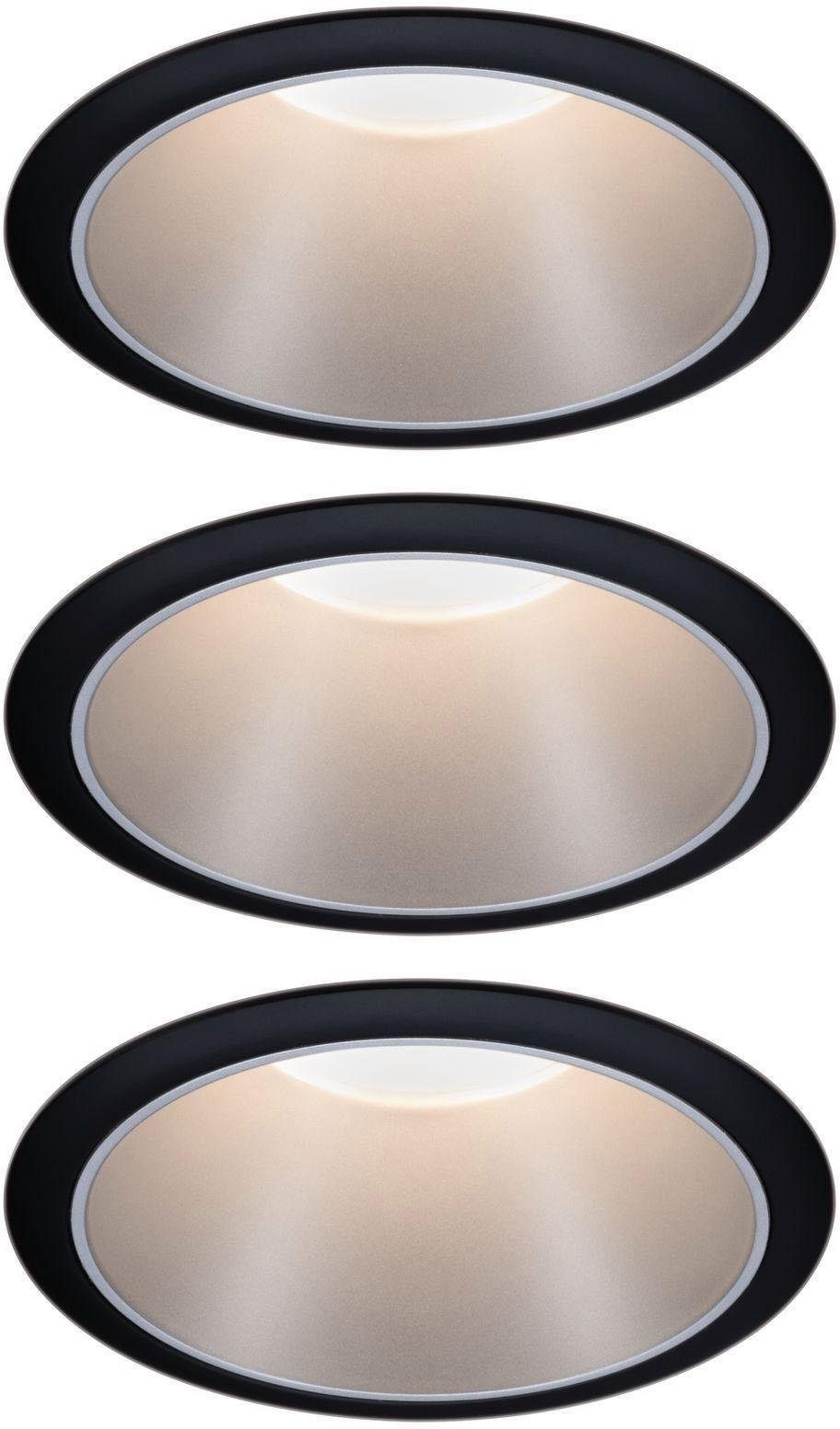 Paulmann LED Einbauleuchte »Cole«, 3 flammig, Deckenspots, 3er Set günstig online kaufen
