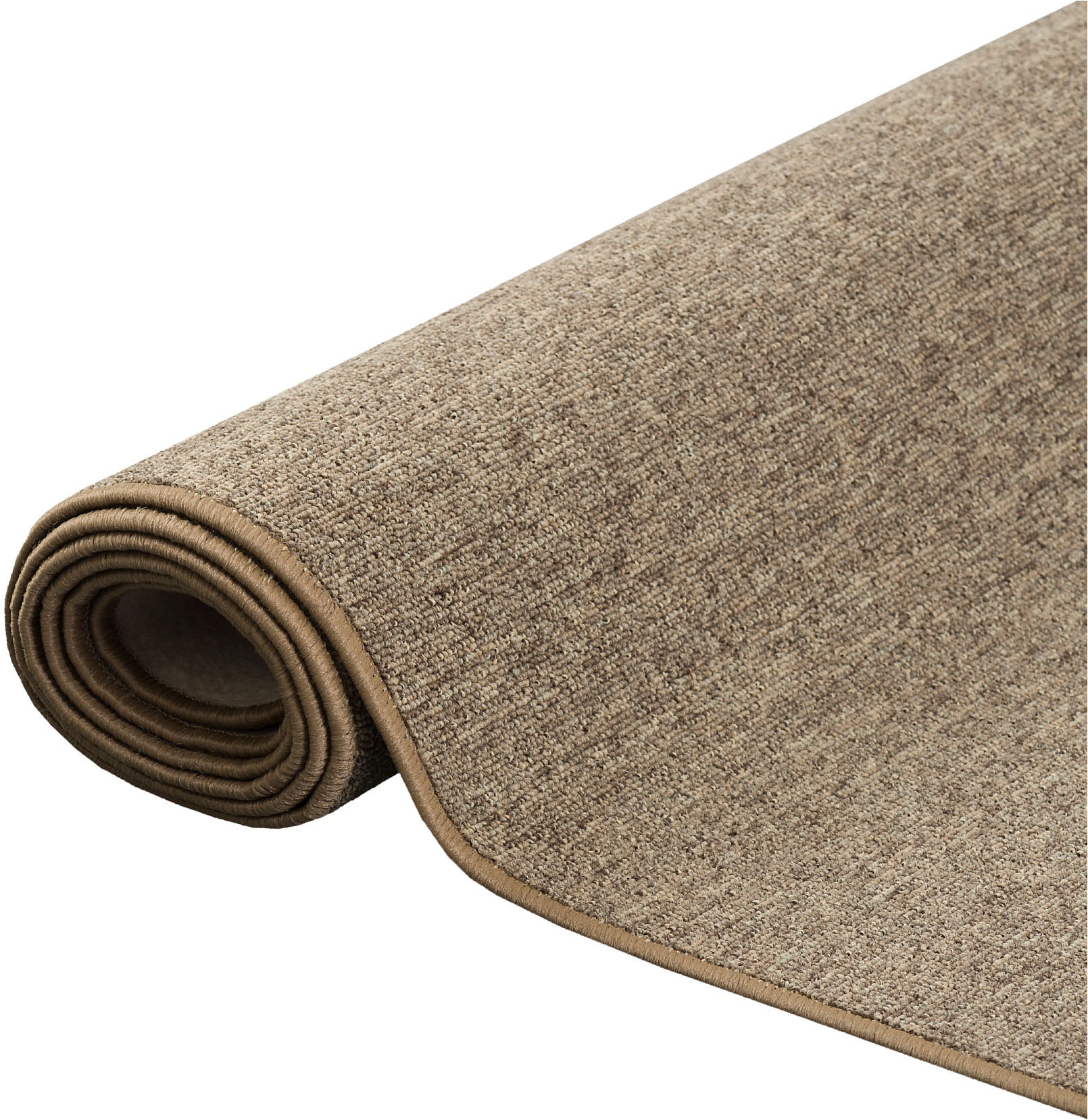 my home Teppich »Fortis, Schlinge, Made in Netherlands«, rechteckig, 5 mm Höhe, Uni Farben, Schlinge, gekettelt, auch als Läufer, strapazierfähig