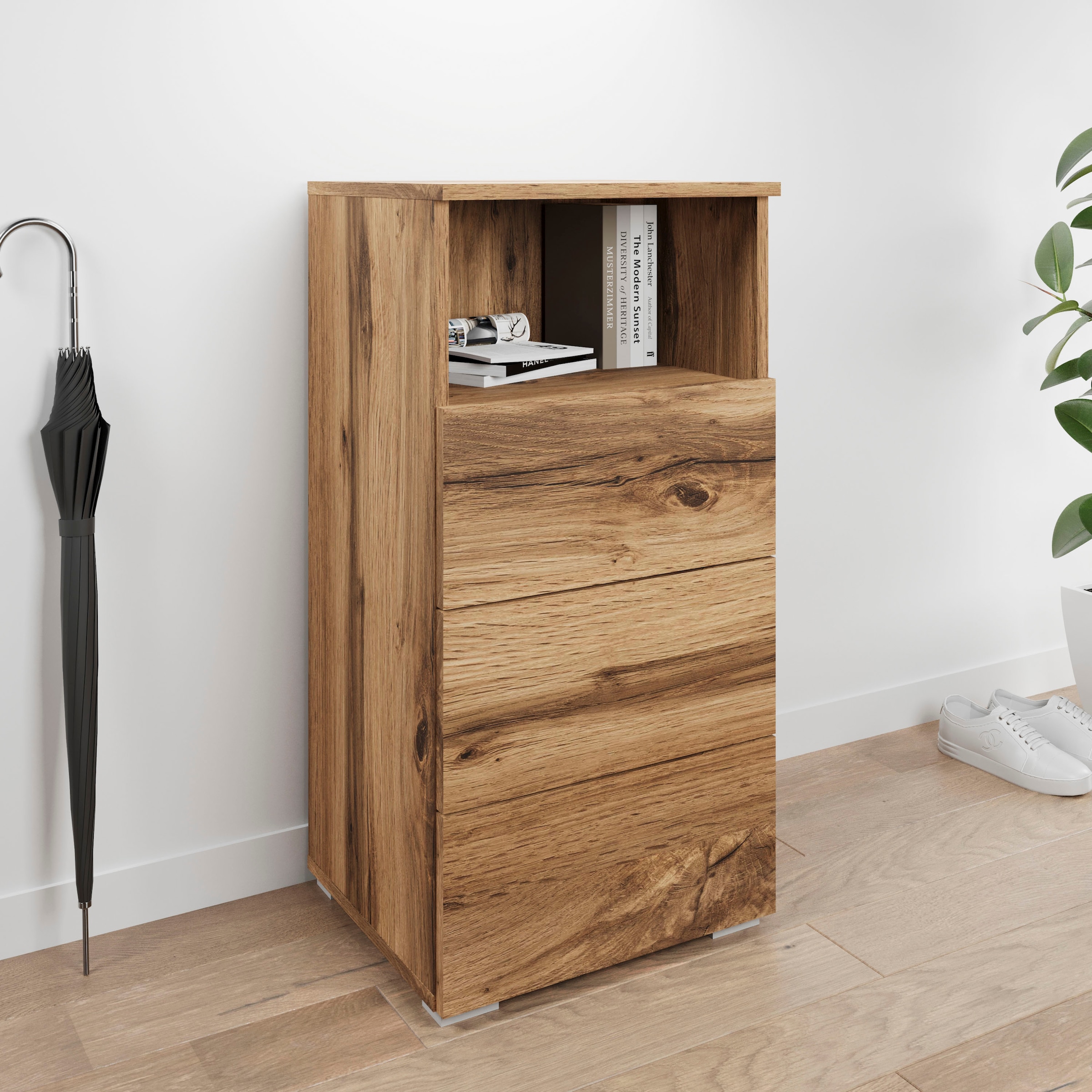 INOSIGN Mehrzweckschrank »Paris«, mit 3 Schubkästen (Breite 40 cm)