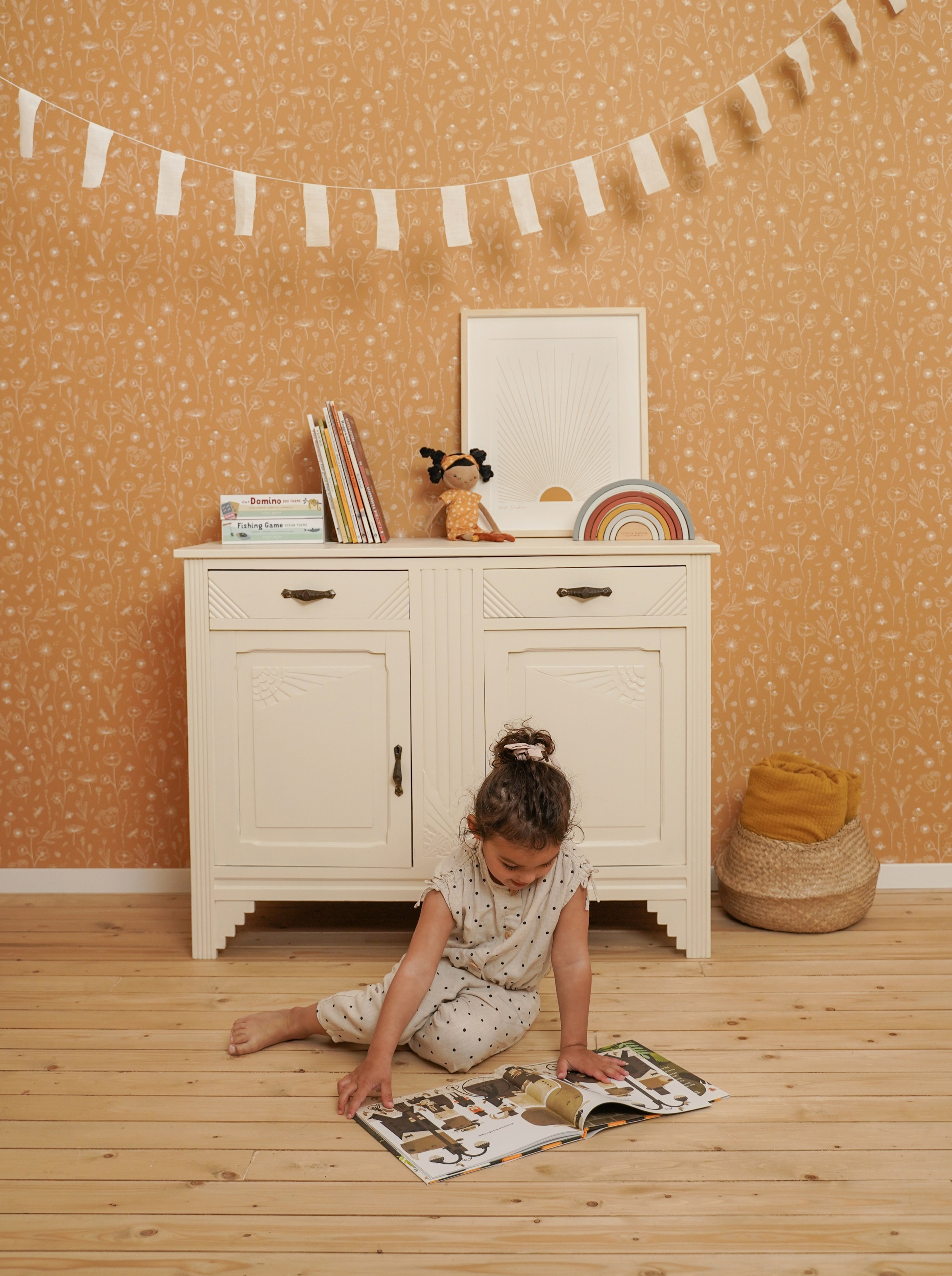 LITTLE DUTCH Vliestapete »Wild Flowers«, 10 m x 52 cm