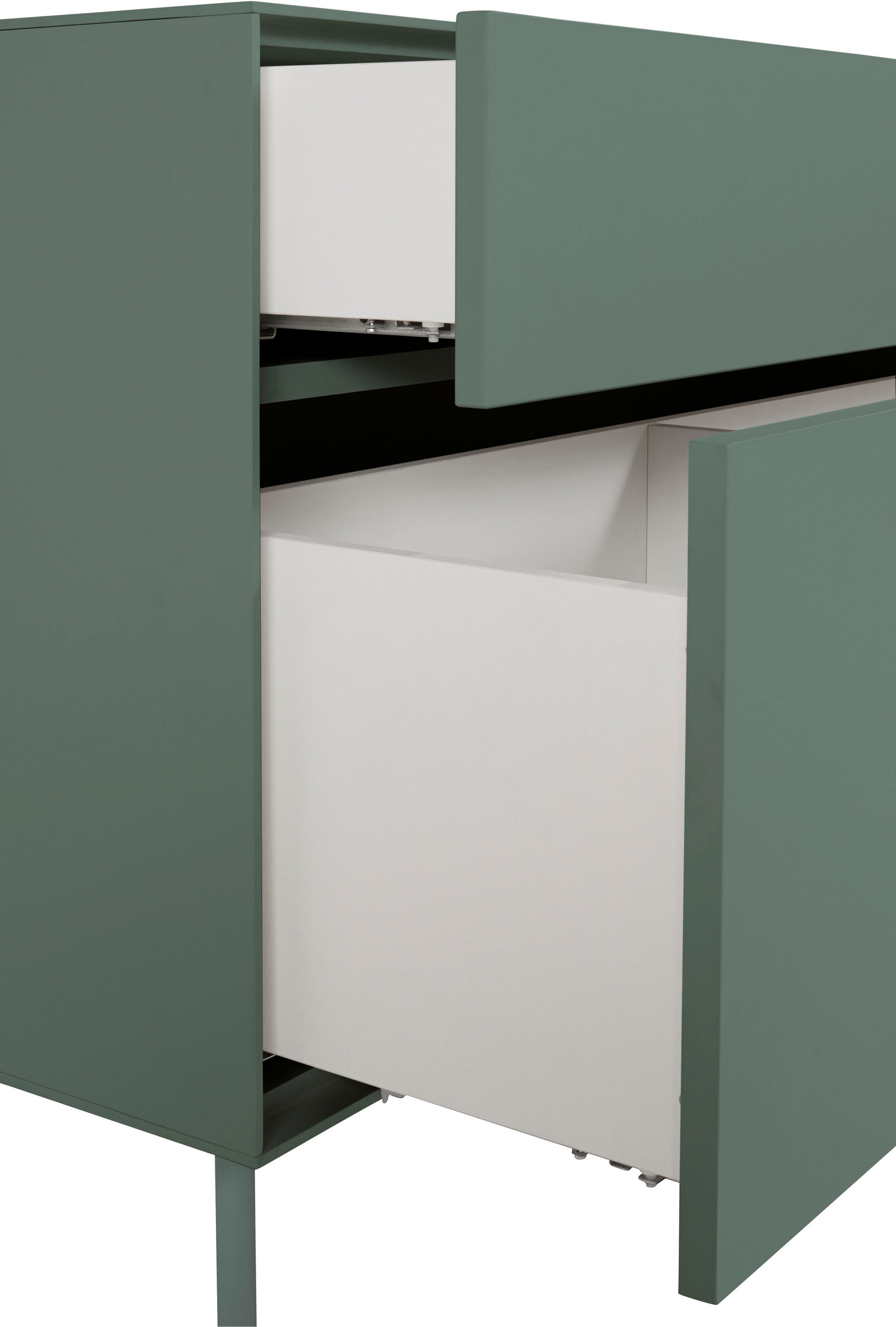 LeGer Home by Lena Gercke Lowboard »Essentials«, Breite: 112 cm, MDF lackiert, Push-to-open-Funktion