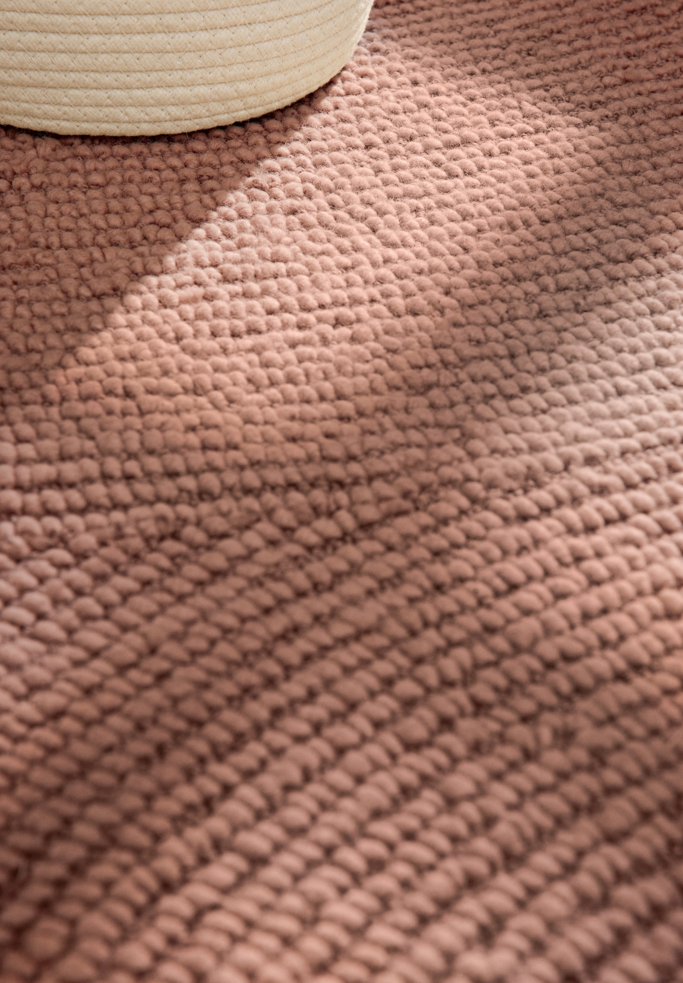 HANSE Home Wollteppich »Calmio , auch als Läufer und in rund« rechteckig 18 mm Höhe Handgetuftet, Wolle, Natur, Wohnzimmer, Schlafzimmer, Skandi, Hygge