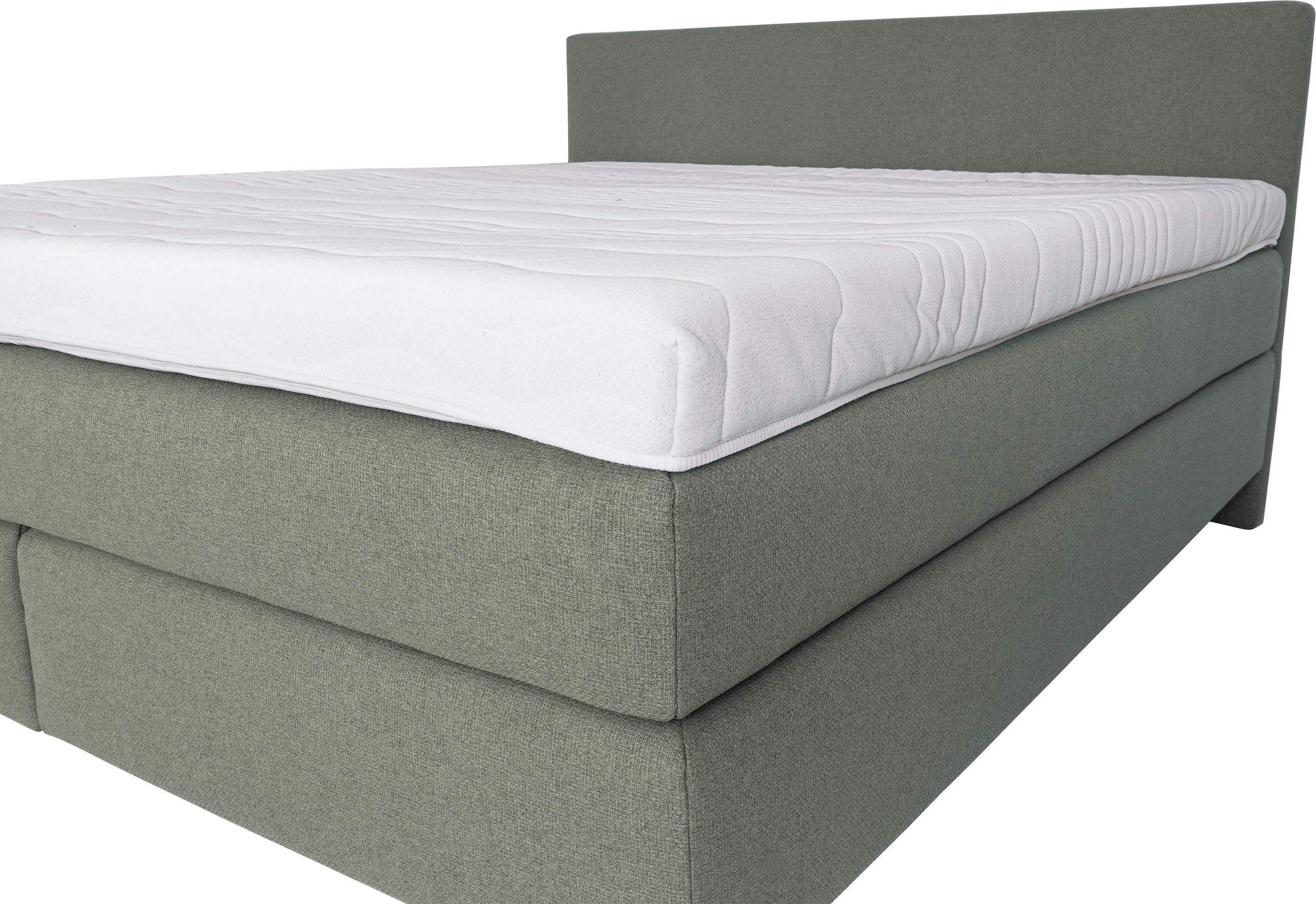 Die PlanBar Boxspringbett »OC-ON23163« inkl. Matratzen, Topper u. Bonellfederkern Unterbau, 160/180x200cm