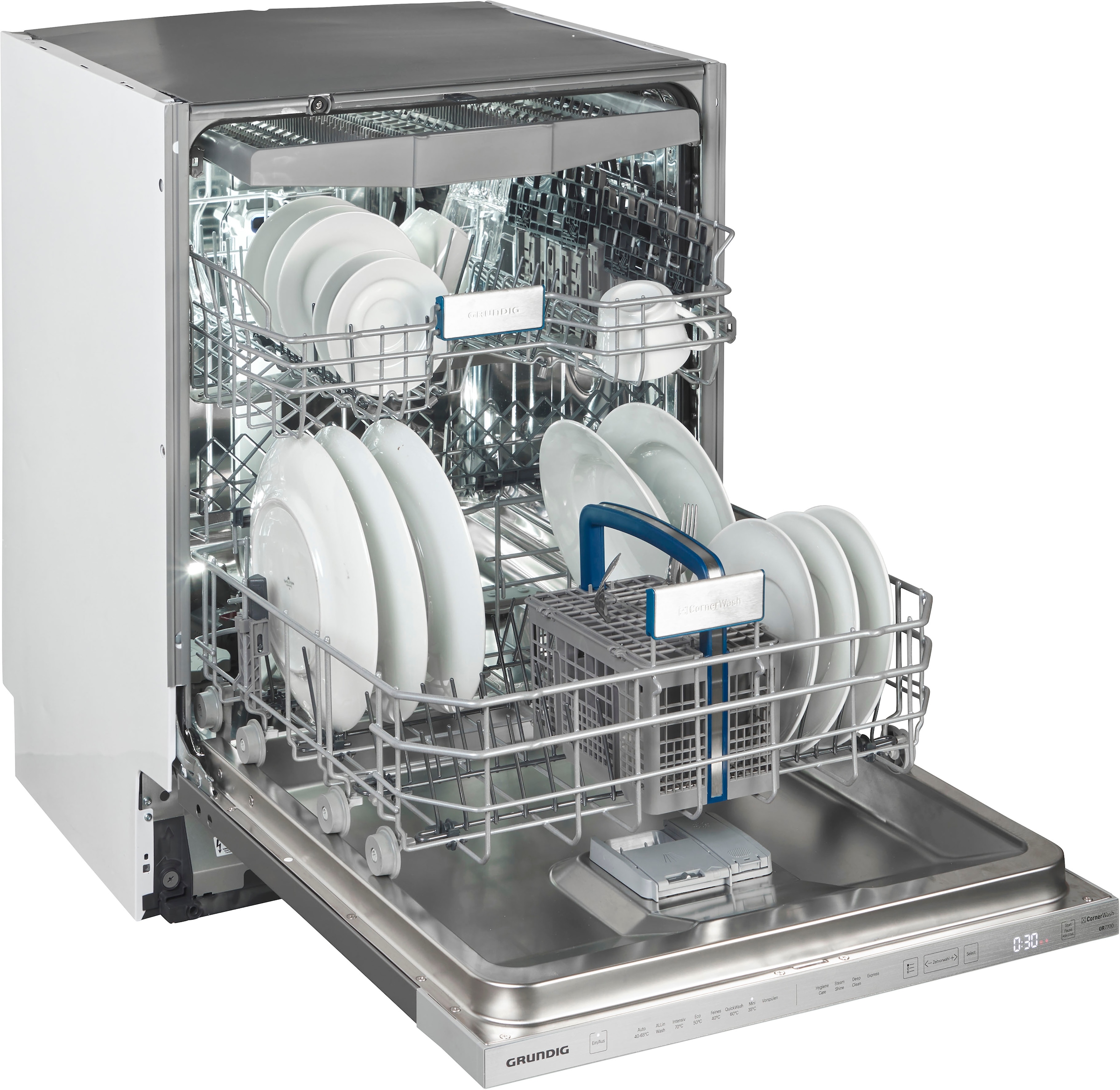 Grundig vollintegrierbarer Geschirrspüler »GNVP4630B«, 16 Maßgedecke, hocheinbaufähig