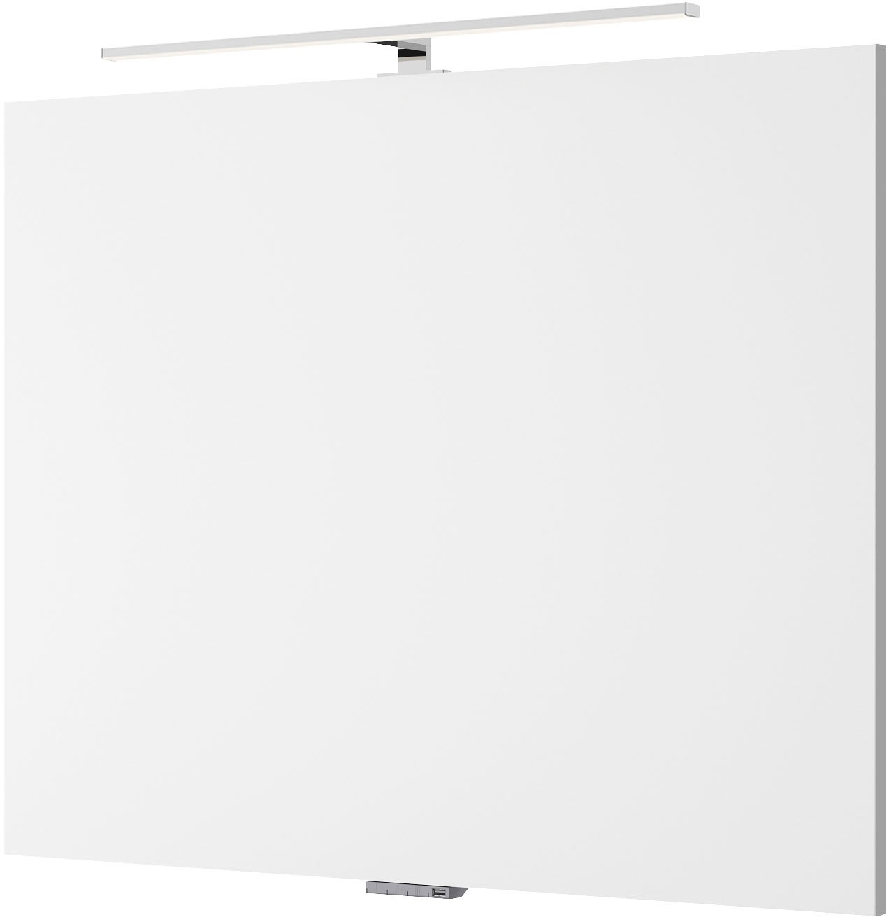 Saphir Badmöbel-Set »Serie 4035 2-teilig, Keramikwaschtisch mit LED-Spiegel, 90 cm breit« Set, 