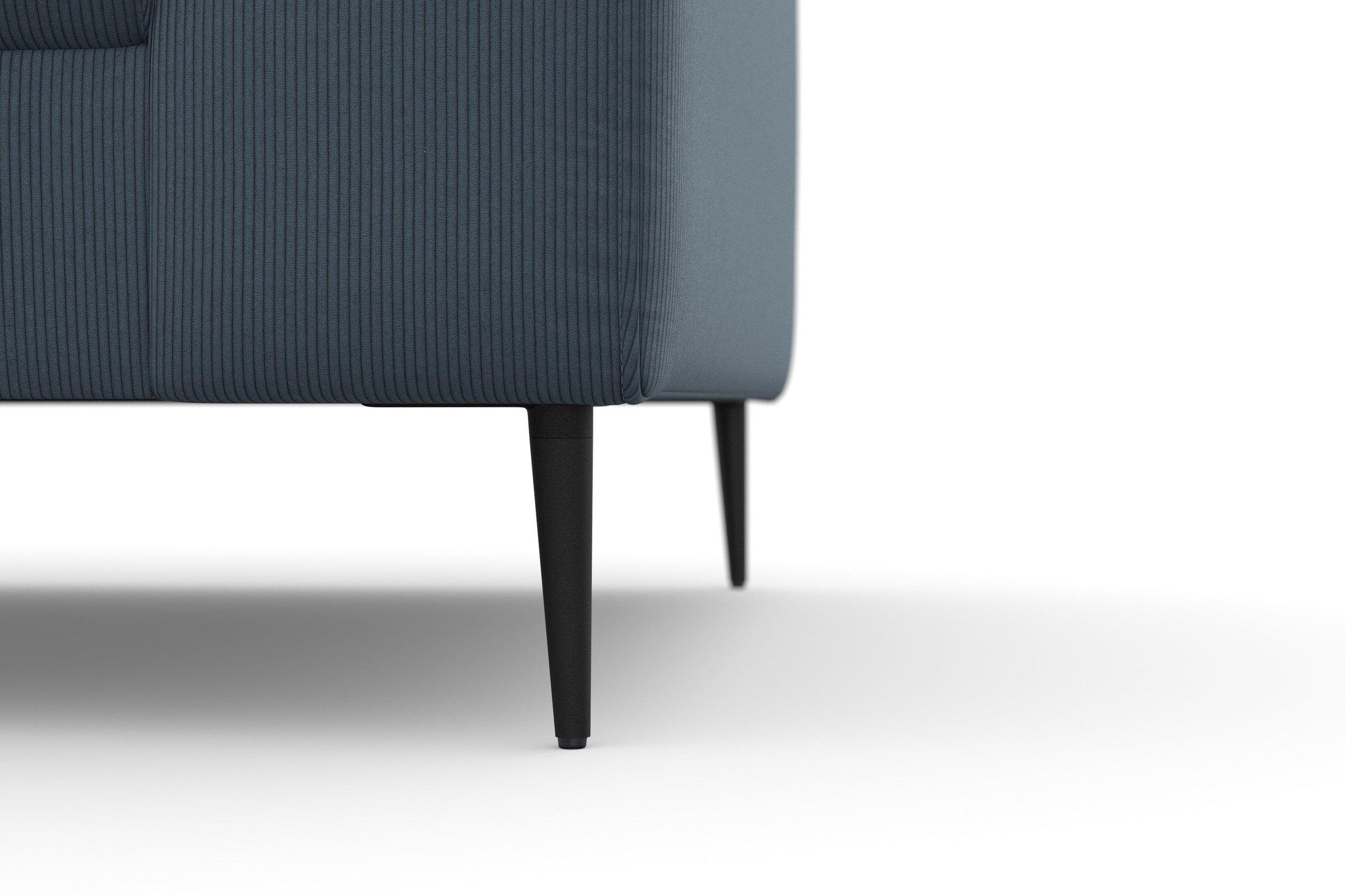 DOMO collection Ecksofa »Modica, zeitlos und elegant, L-Form«, moderne Optik mit extrabreiter Recamiere, auch in Cord