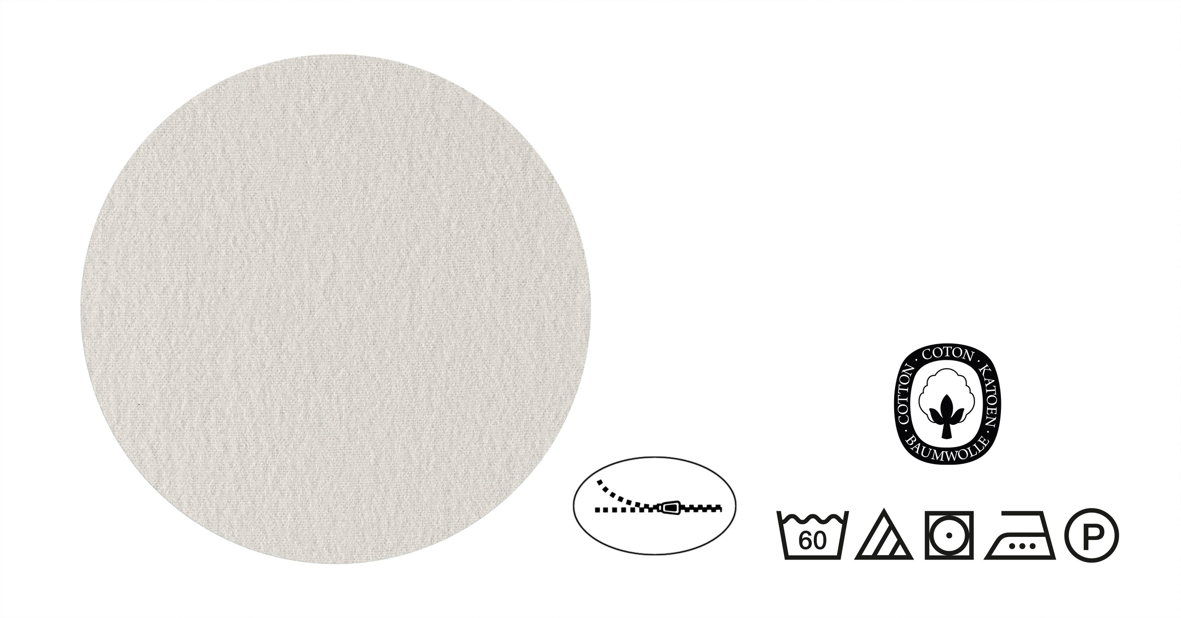 TOM TAILOR HOME Bettwäsche »TRUE STRIPES«, kuschelig + warm, Reißverschluss, Melange, made in Germany