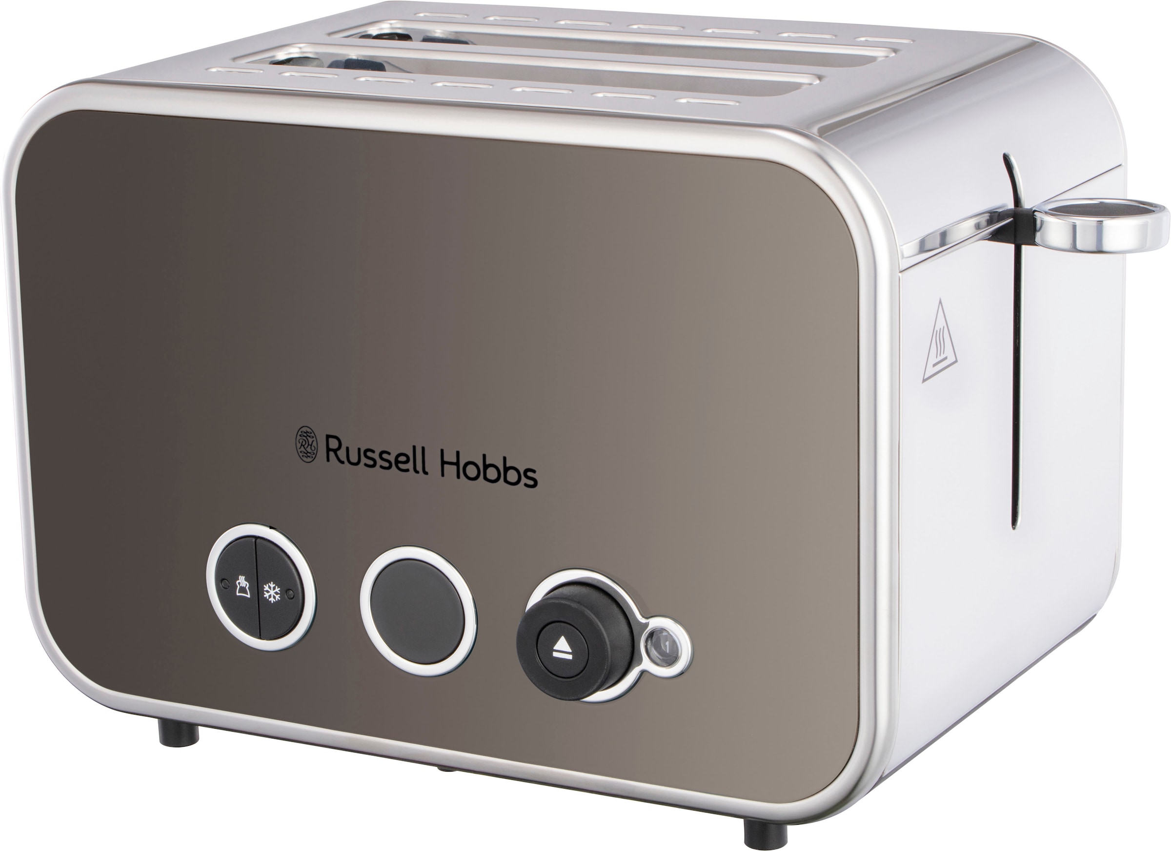 RUSSELL HOBBS Toaster »Distinctions Titanium 26432-56«, 2 kurze Schlitze, für 2 Scheiben, 1600 W