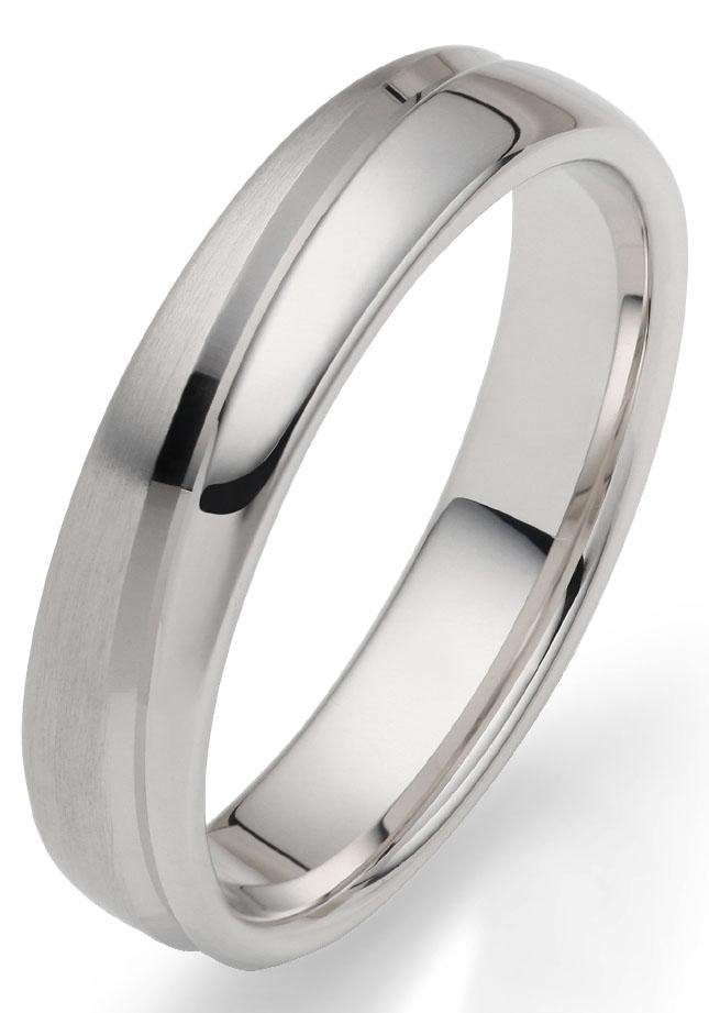 Firetti Trauring »Schmuck Geschenk Hochzeit Ehering "LIEBE"« wahlweise mit oder ohne Zirkonia (synth.)