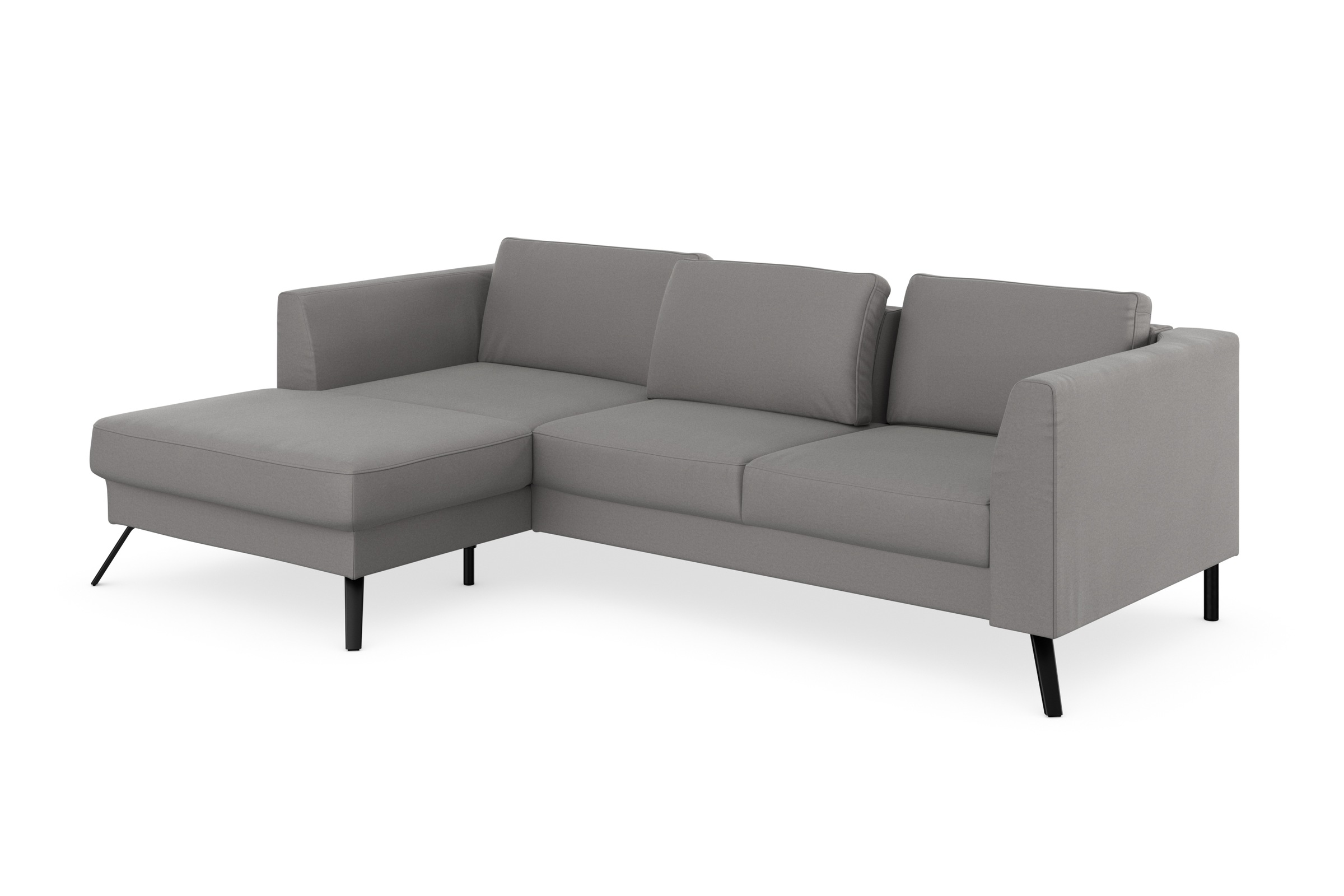 sit&more Ecksofa »Lindholm L-Form«, mit Sitztiefenverstellung und Federkern