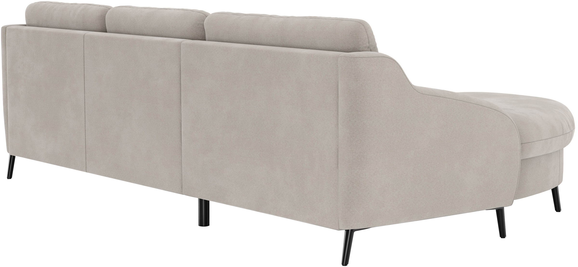 sit&more Ecksofa »Soul L-Form«, wahlweise mit Bettfunktion