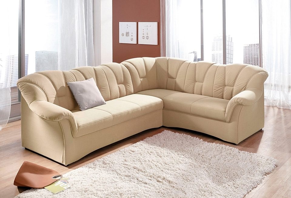DOMO collection Ecksofa »Papenburg B/T/H: 242/190/84 cm L-Form«, wahlweise günstig online kaufen