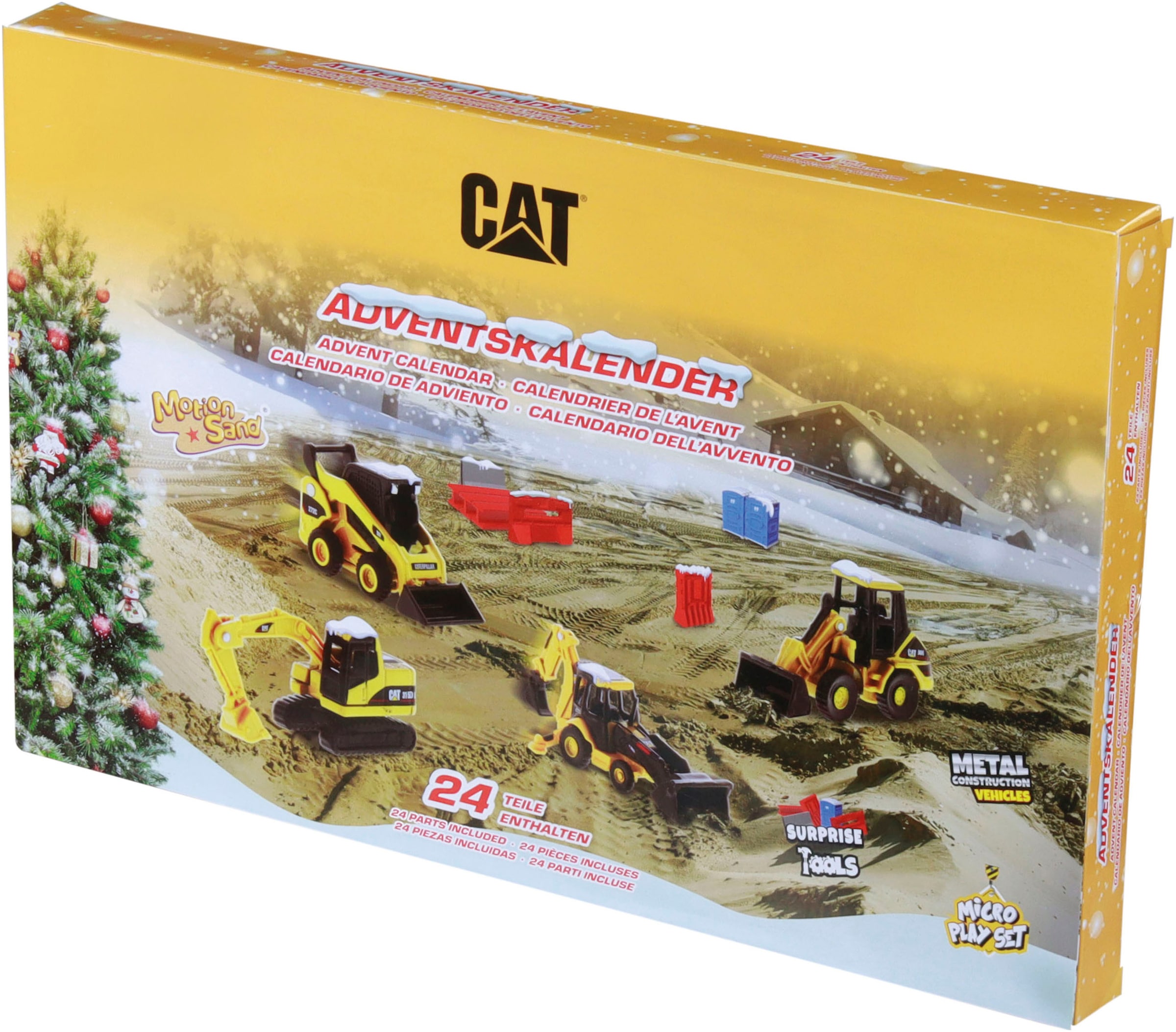 Carrera® Spielzeug-Adventskalender »CAT Micro«, ab 6 Jahren