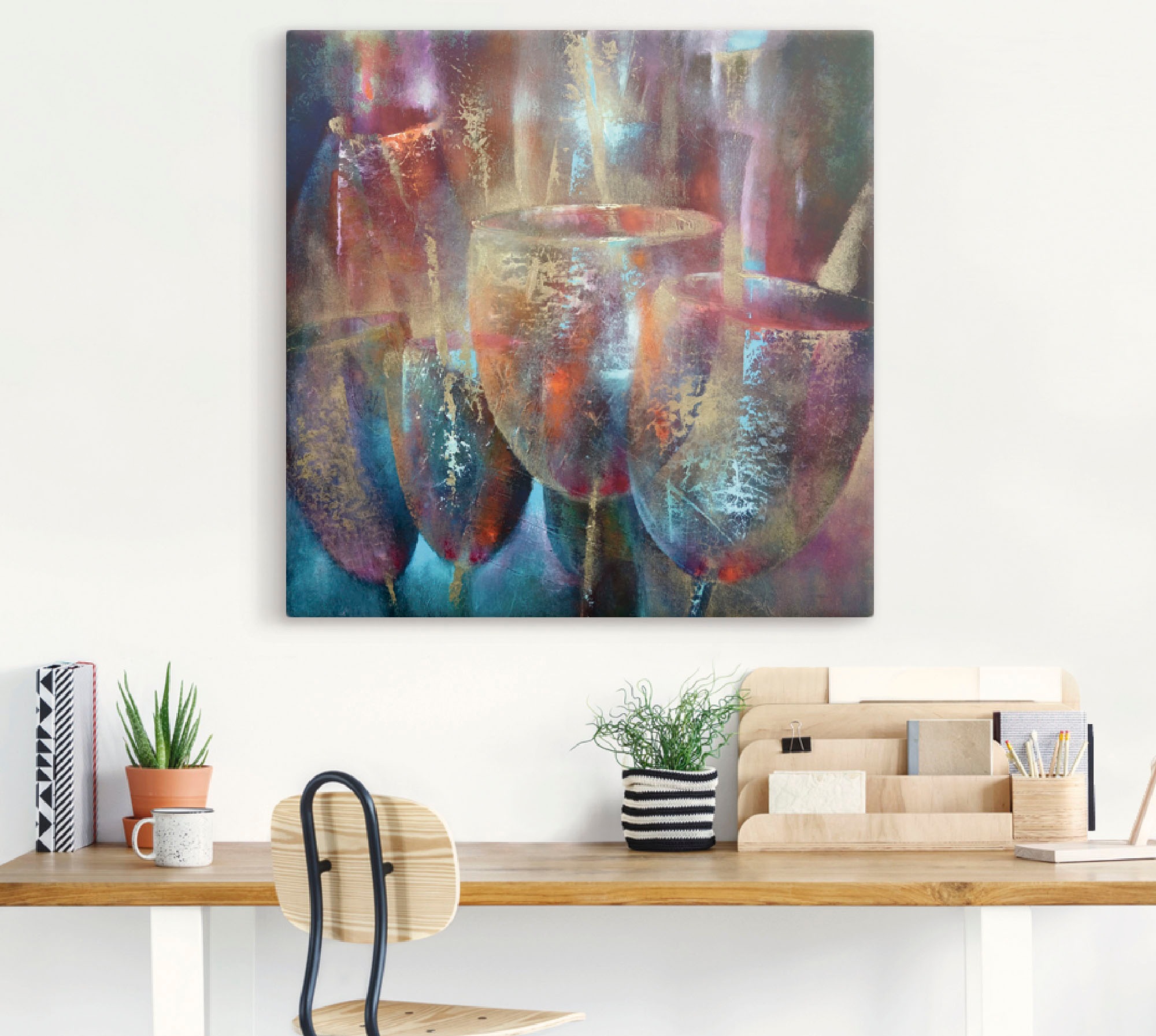 Artland Wandbild »Reflektion« Arrangements 1 Stk. tlg. als Alubild, Outdoor günstig online kaufen