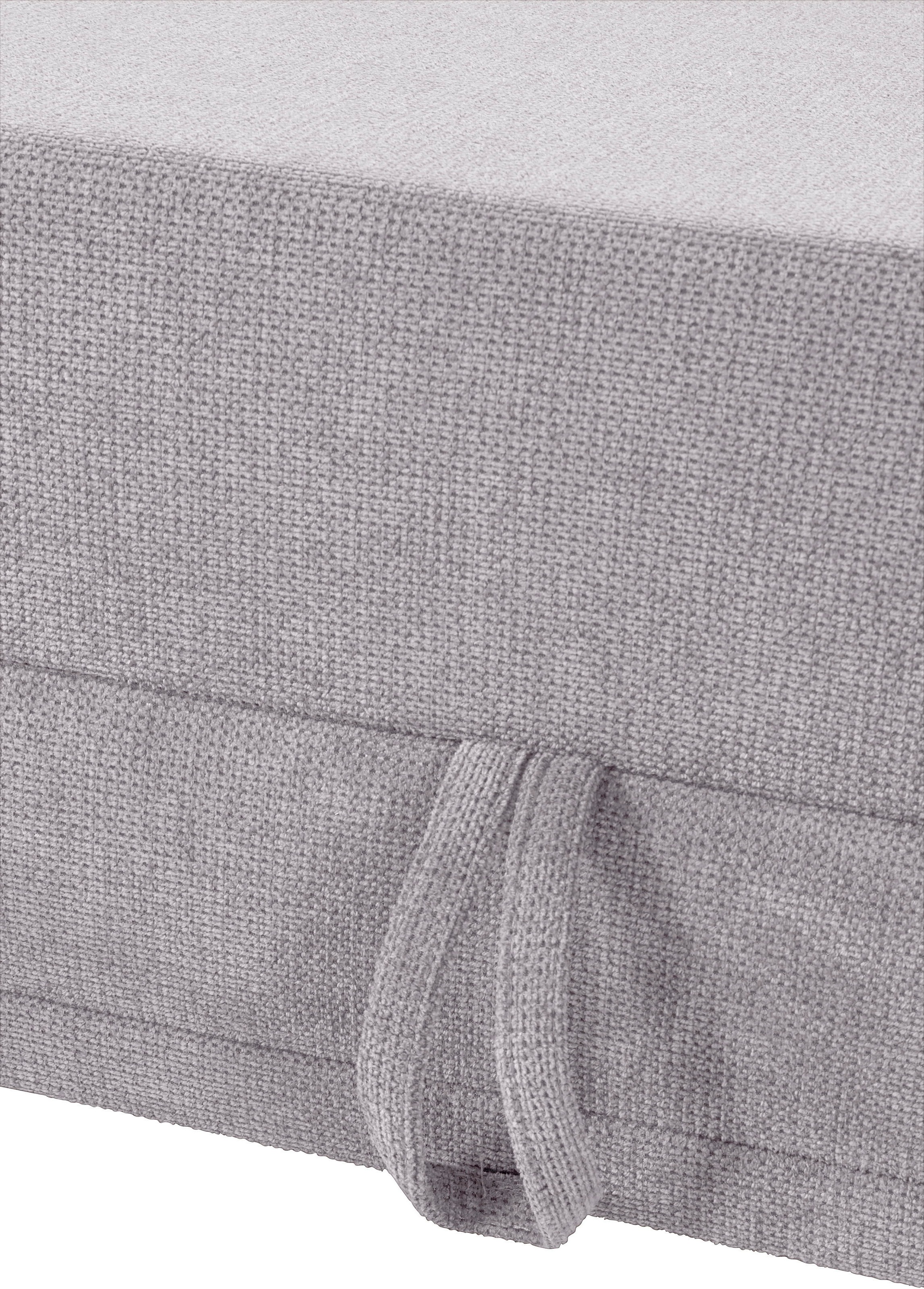sit&more Ecksofa »Clio L-Form«, wahlweise mit Bettfunktion und Bettkasten, inklusive Federkern