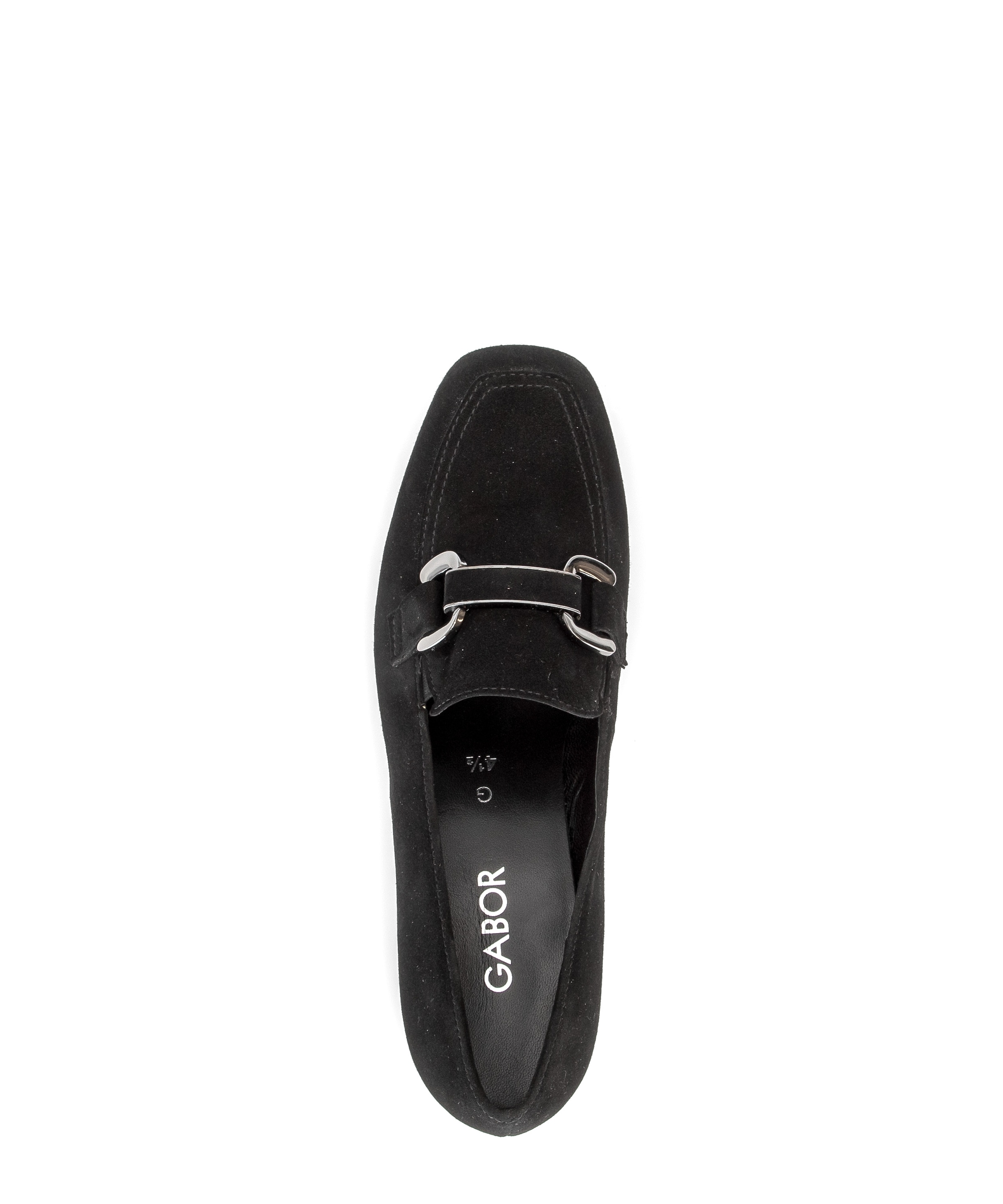 Gabor Pumps  Blockabsatz, Abendschuh, Businessschuh mit edler Zierspange, Weite G