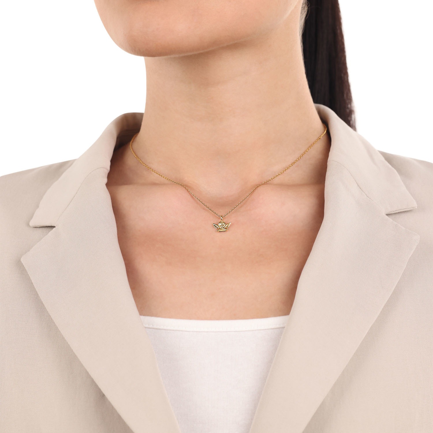 Amor Engelanhänger »2039031«  mit Zirkonia (synth.)