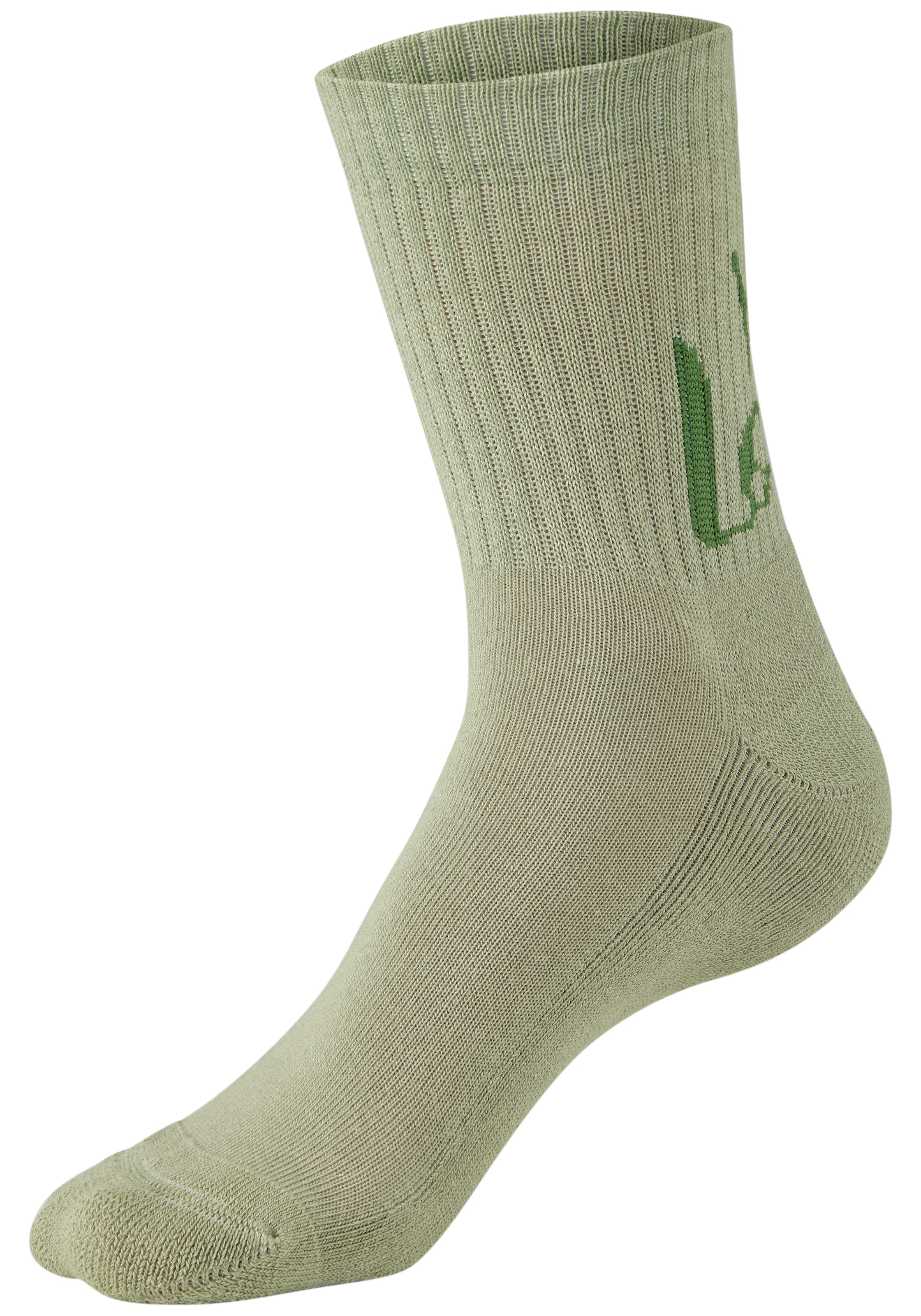H.I.S Tennissocken »Damen Sportsocken daily socks« Packung, 7 Paar tlg. mit Fußfrottee und ansprechenden Schriftzügen