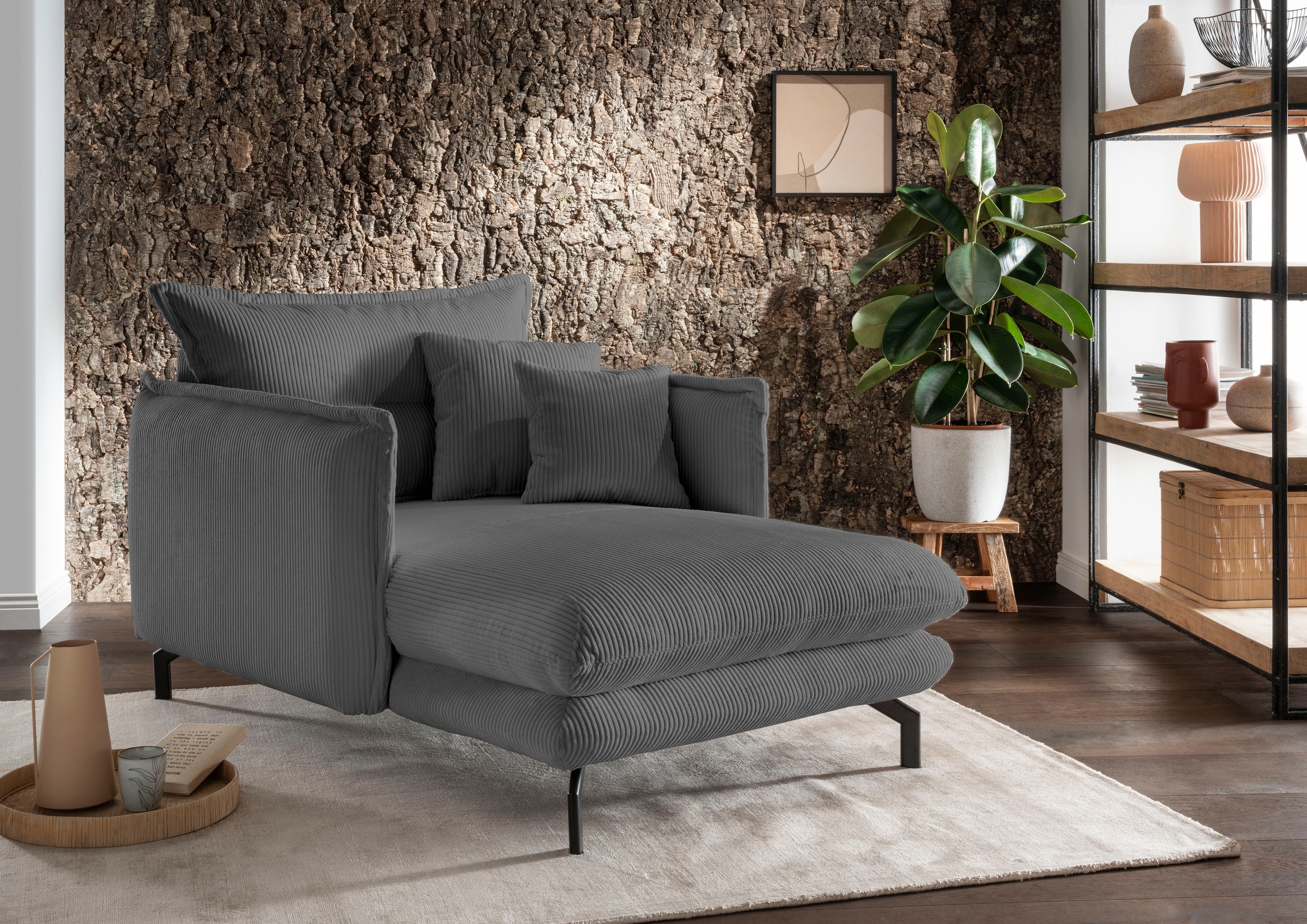 Home affaire Loveseat »LAVA« 1 Stk. tlg. günstig online kaufen