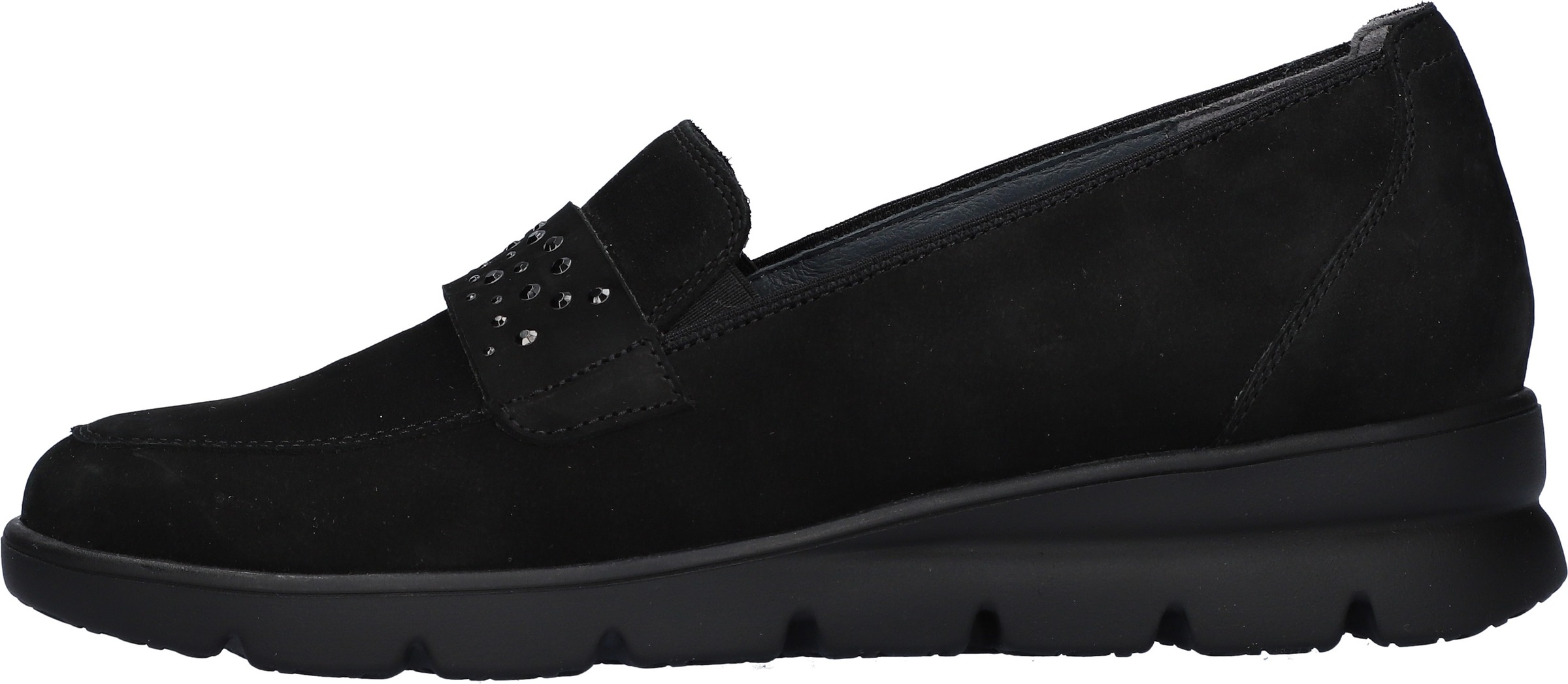 Waldläufer Slipper »H-BRUNI«, Bequemschuh, Loafer, Schlupfschuh in Bequemweite G (= weit)