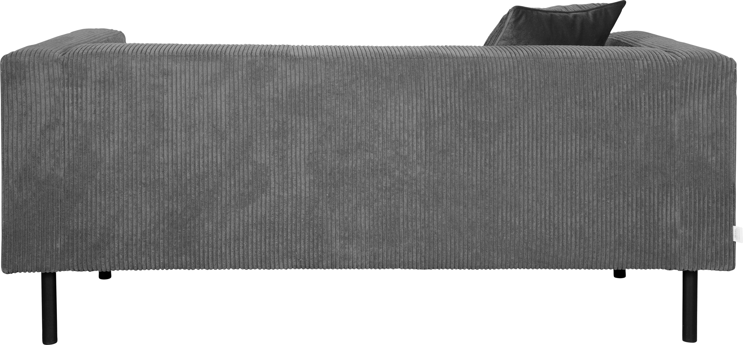 Guido Maria Kretschmer Home&Living 2-Sitzer »Lillibeth Designsofa mit Wellenunterfederung, Maße B/T/H: 155/74/83 cm«, Zierkissen als Wendekissen, in Samtoptik oder Cord