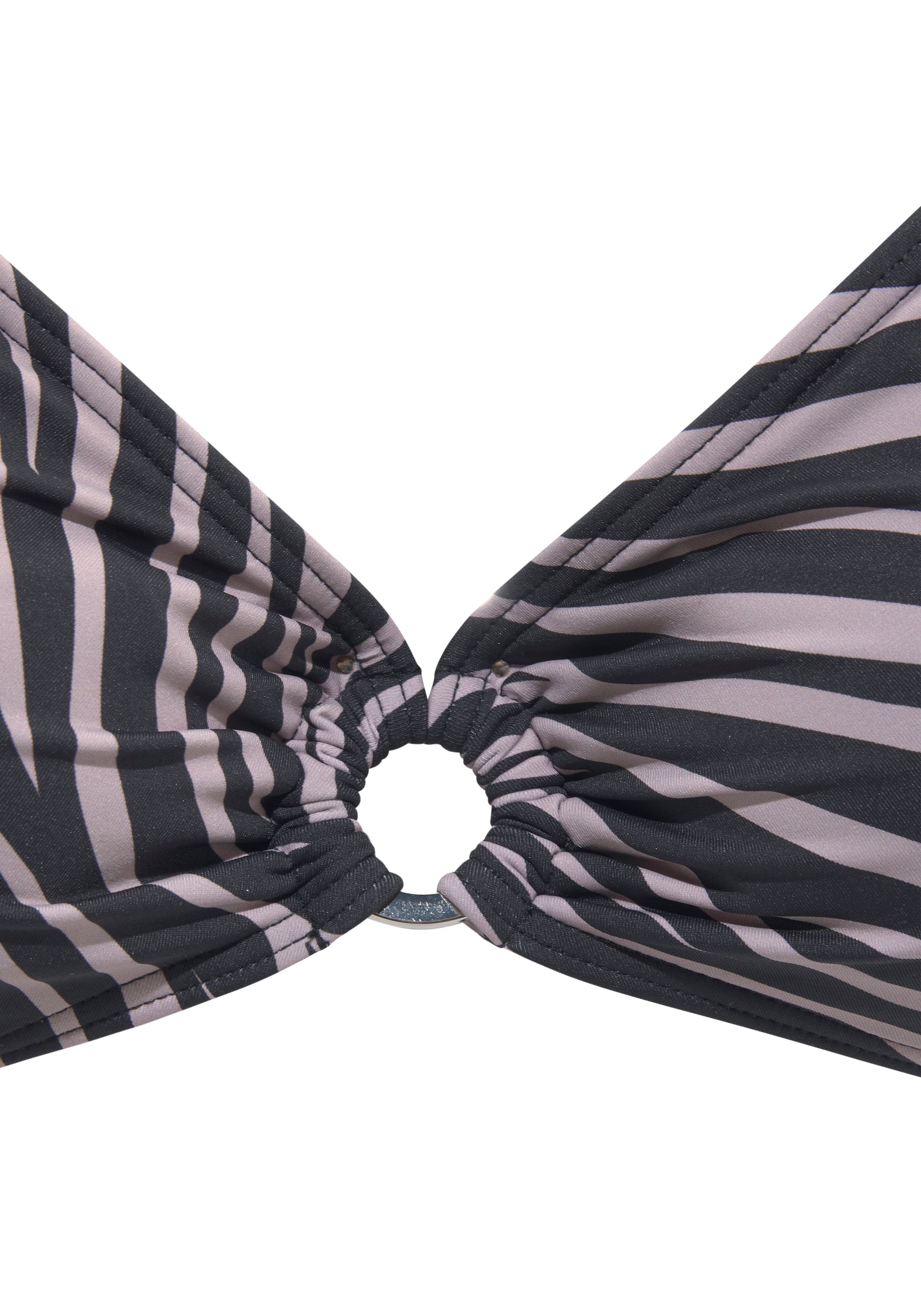 LASCANA Triangel-Bikini-Top »Kaa«, mit Zierring