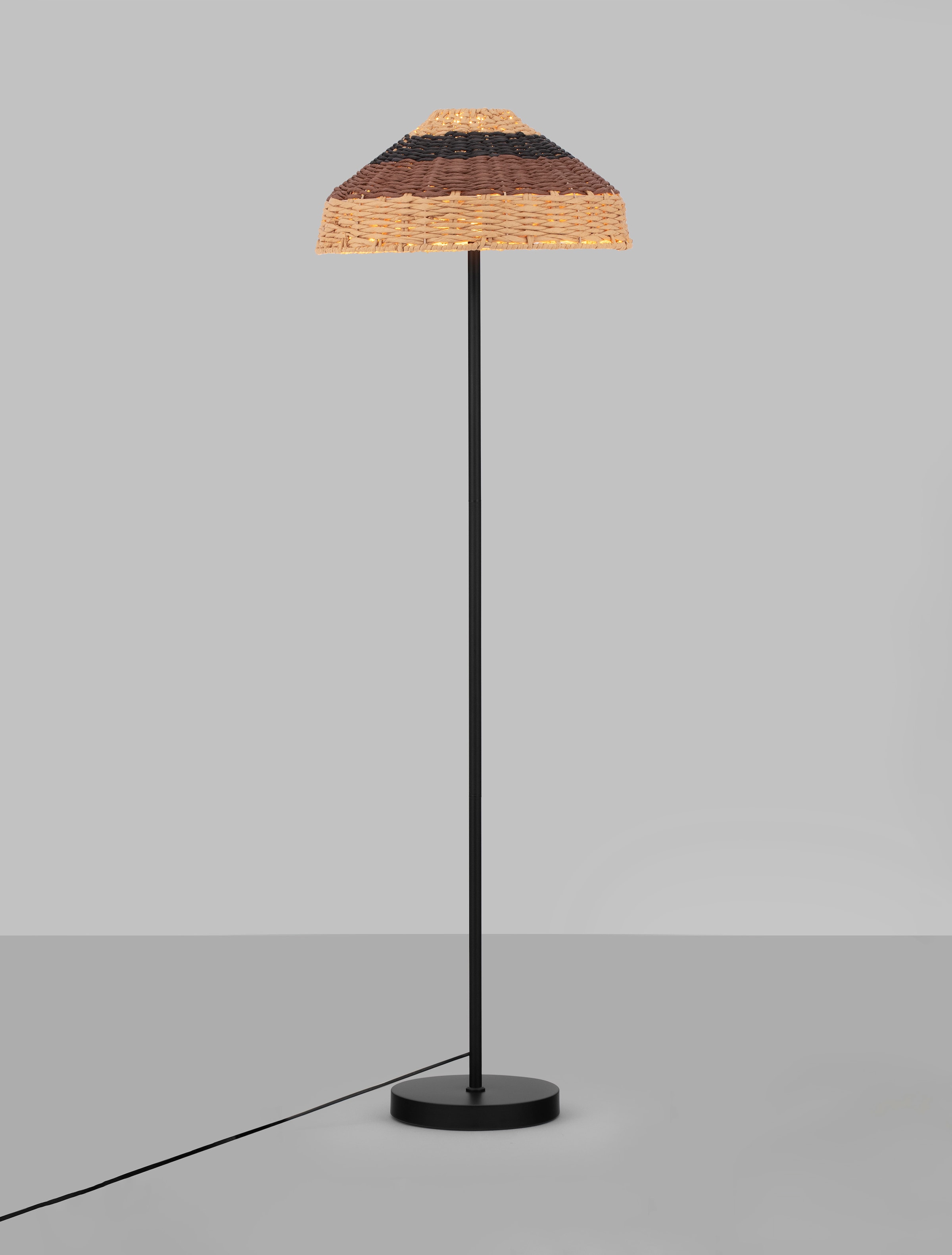 Nova Luce Stehlampe »CARO«, 2 flammig