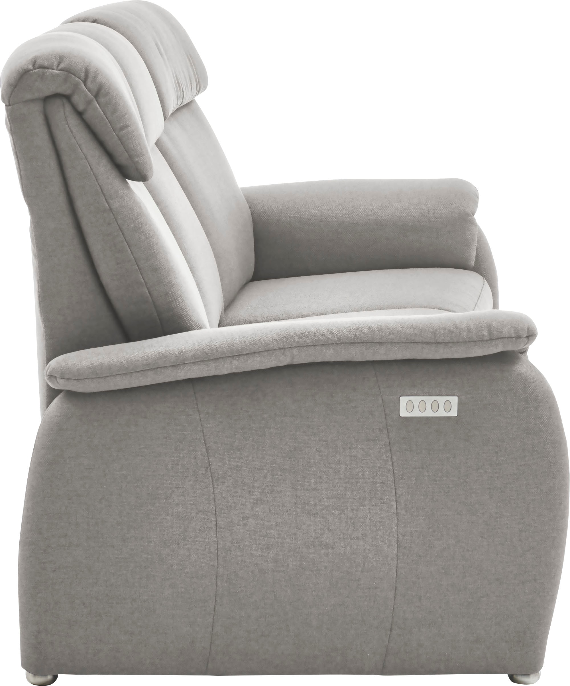 Home affaire 3-Sitzer »Turin mit Steckdose und USB-Port auch in Easy care-Bezug«, 2 x vollmotorische Relaxfunktion, herunterklappbarer Tisch