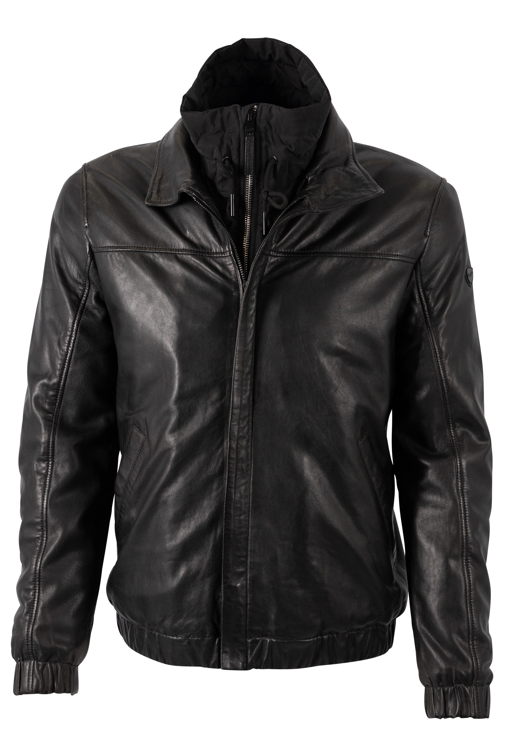 Mauritius Lederjacke »MMEsky« mit abnehmbarem Kragen, Regular Fit