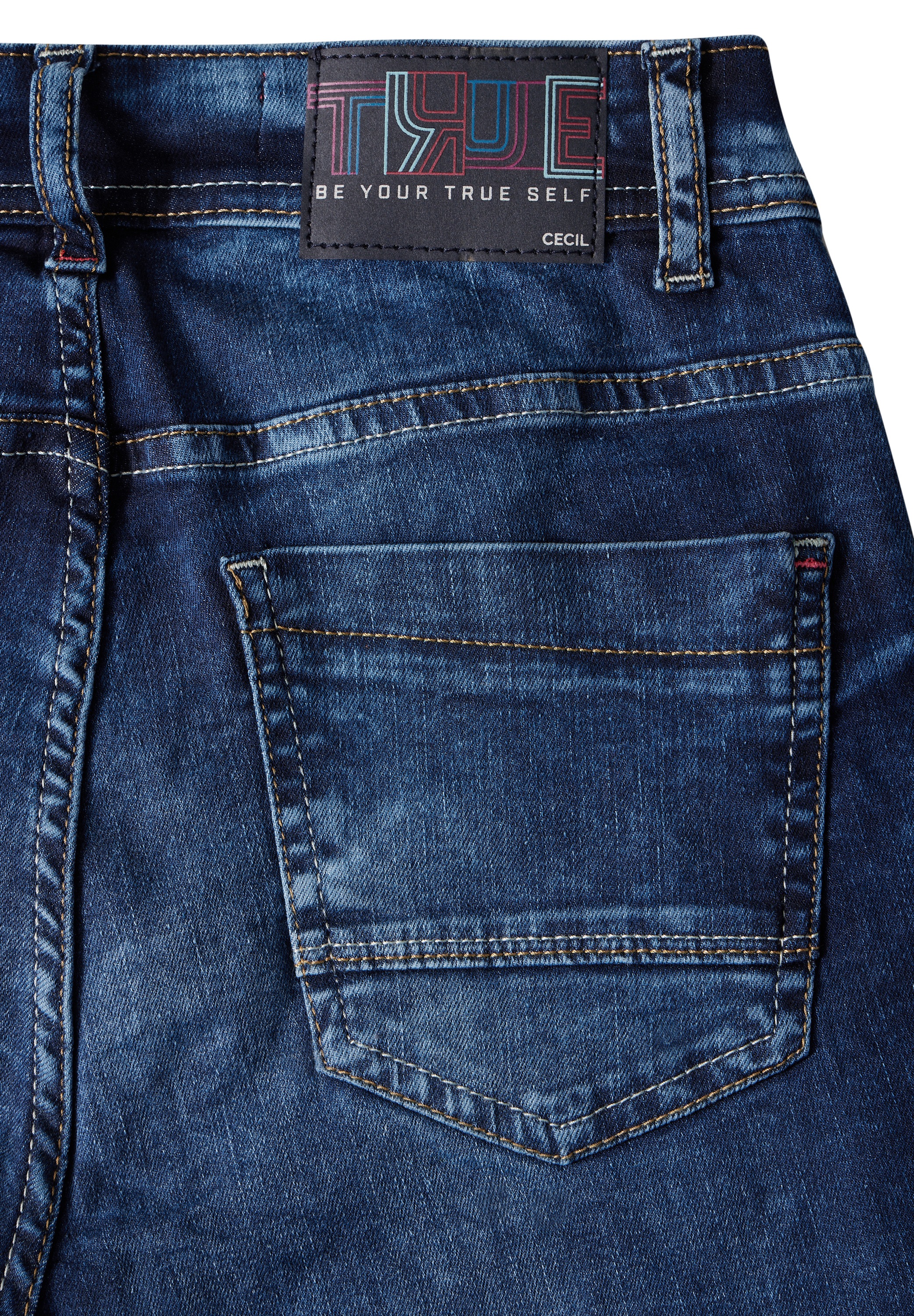 Cecil Slim-fit-Jeans »Style Toronto«, im Five-Pocket Style
