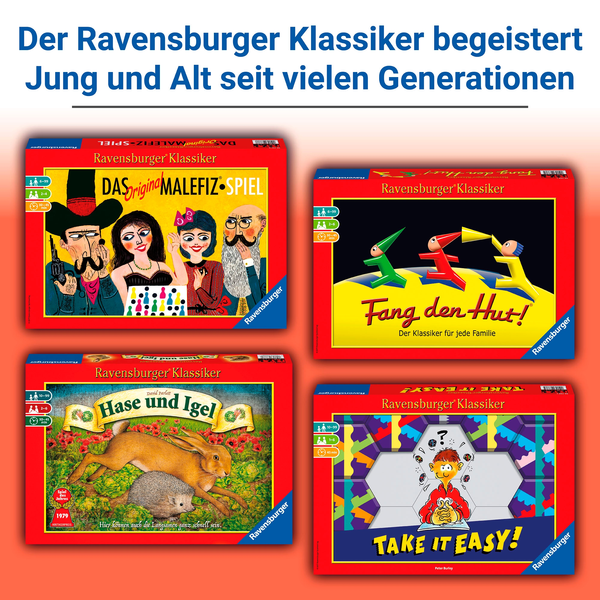 Ravensburger Spiel »Hase und Igel«, Made in Europe