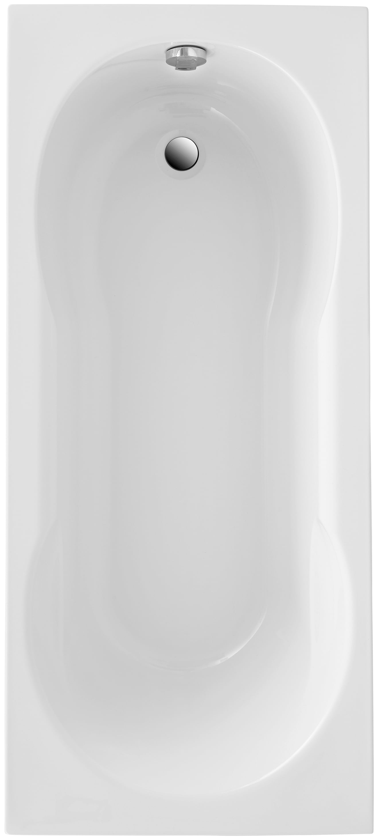 OTTOFOND Whirlpool-Badewanne »Julia«, (Komplett-Set, 1 tlg.), Typ 3, chrom